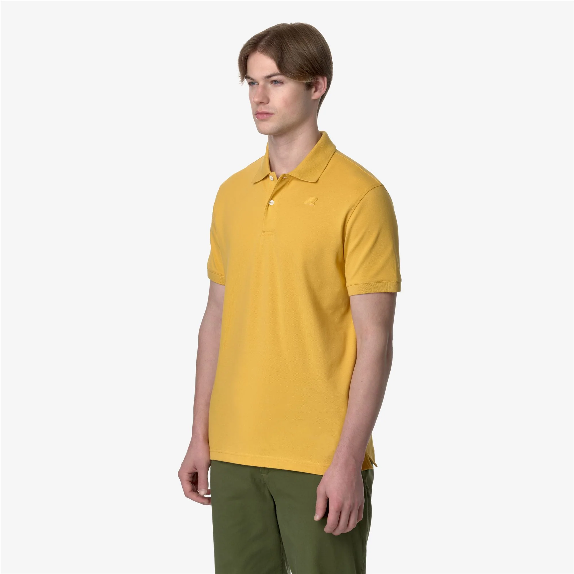 AMEDEE PIQUE SLIM - Polo Shirts - Polo - Man - YELLOW MIMOSA - Image 4