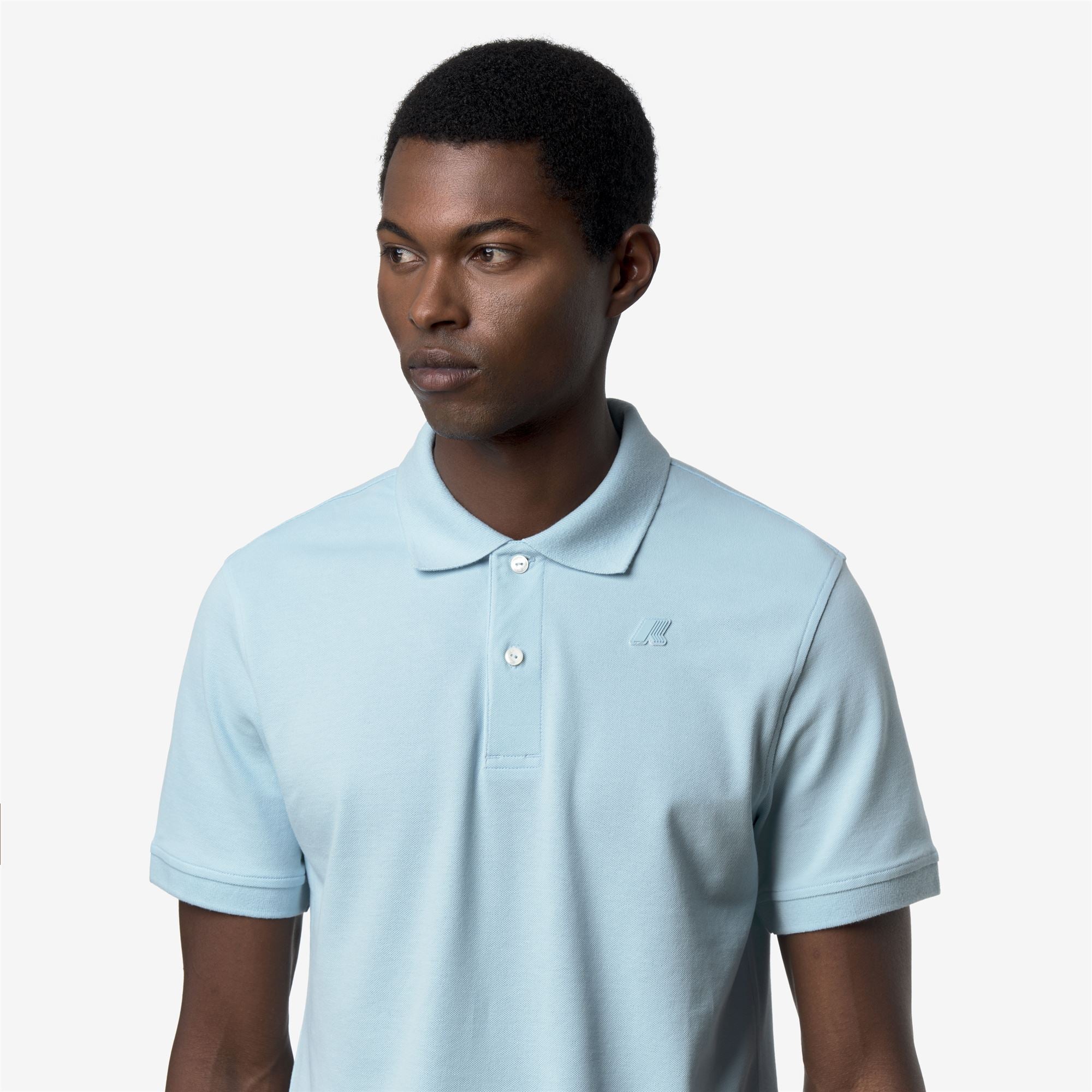 AMEDEE PIQUE SLIM - Polo Shirts - Polo - Man - BLUE DREAM - Image 2