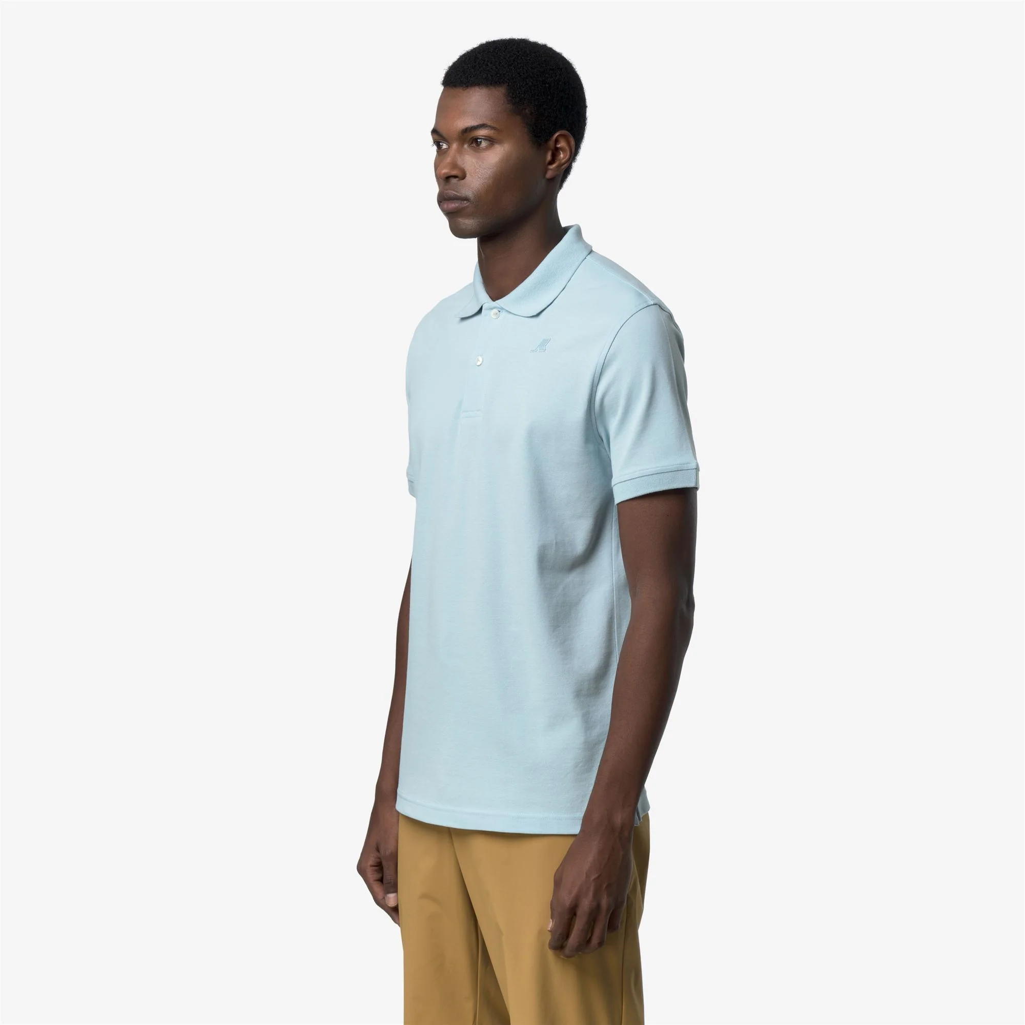 AMEDEE PIQUE SLIM - Polo Shirts - Polo - Man - BLUE DREAM - Image 4