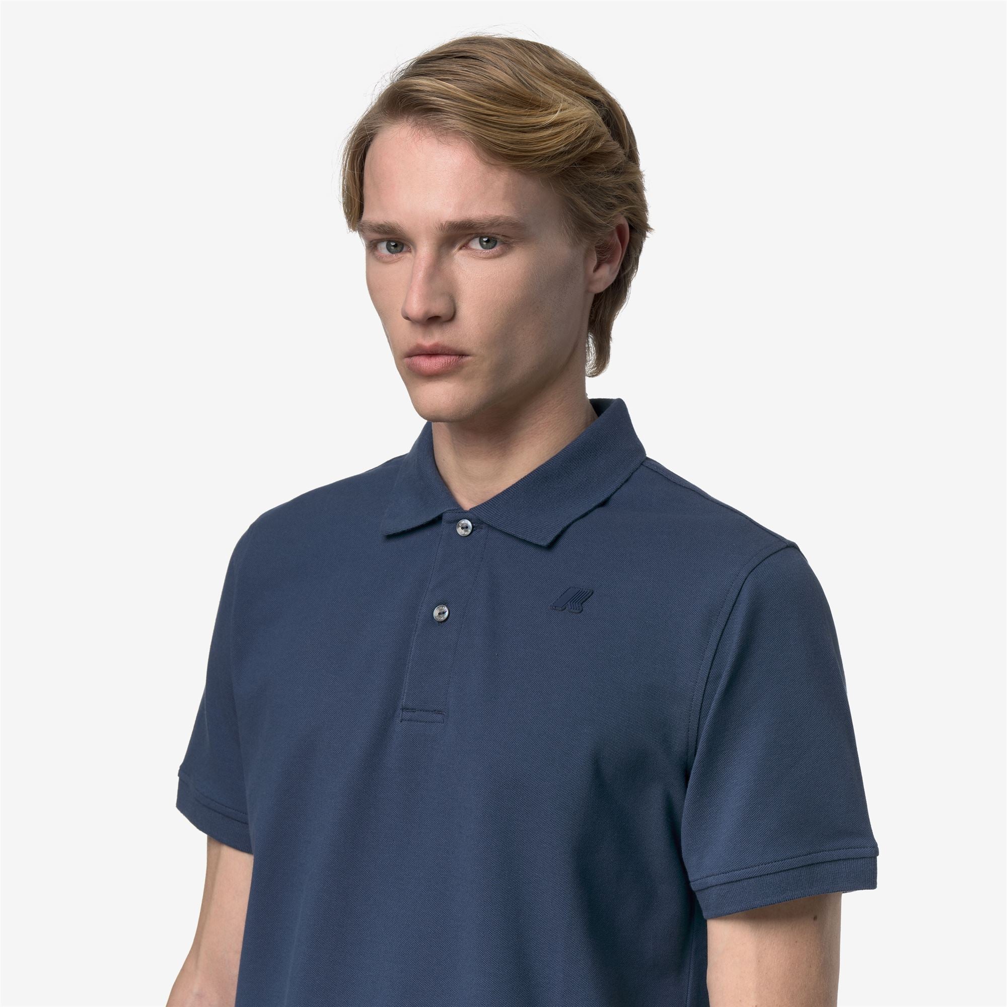 AMEDEE PIQUE SLIM - Polo Shirts - Polo - Man - BLUE INSIGNIA - Image 2