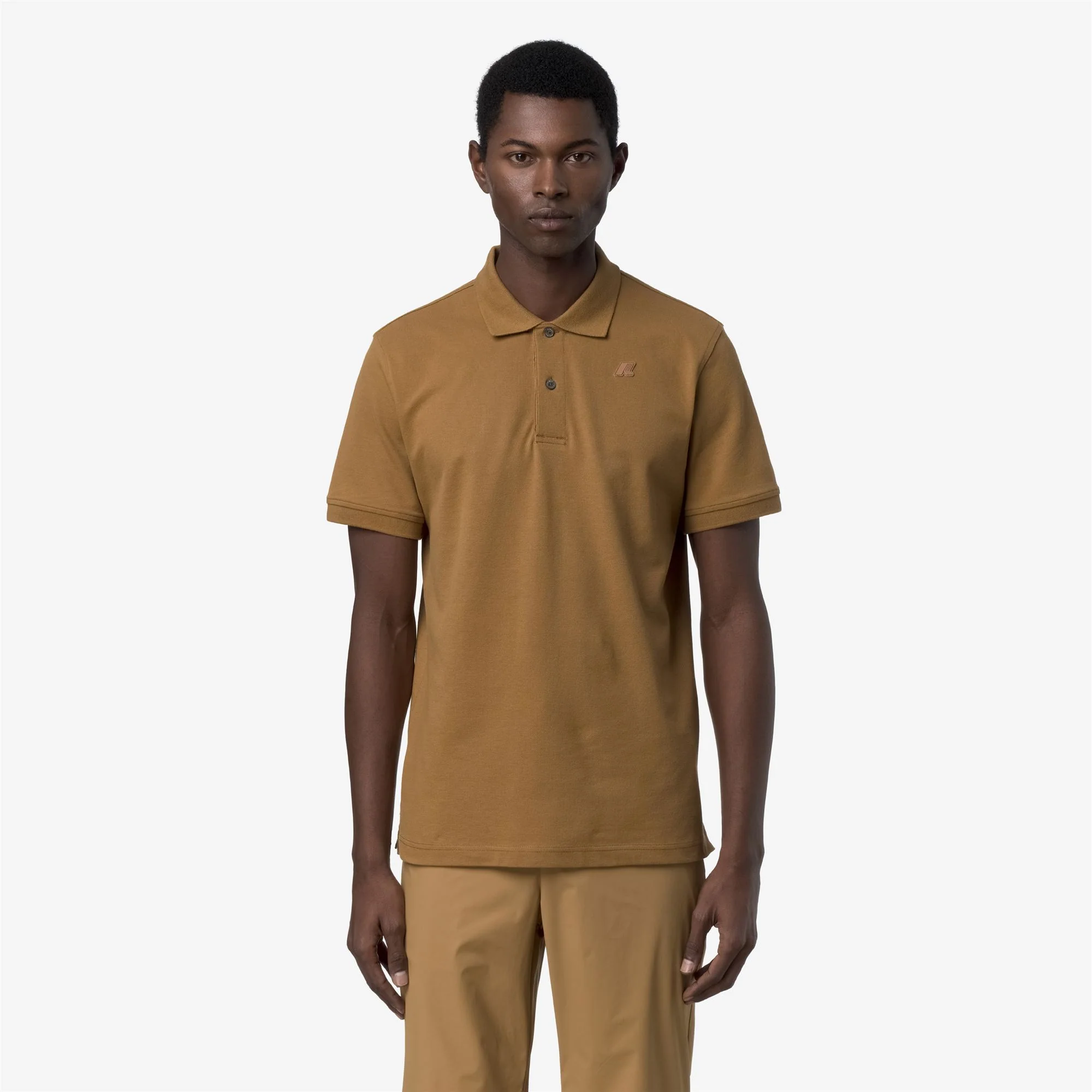AMEDEE PIQUE SLIM - Polo Shirts - Polo - Man - BROWN BISTRE - Image 3