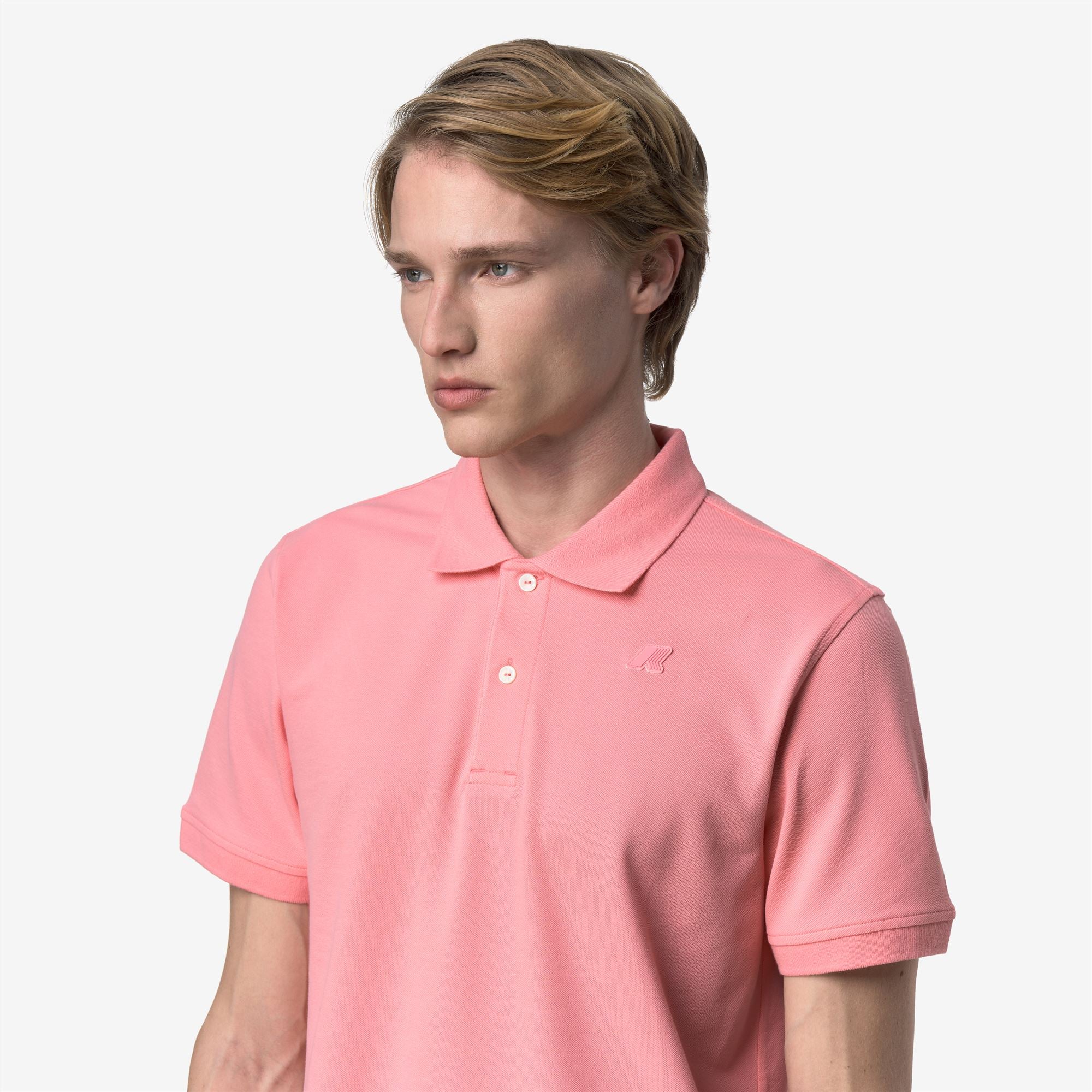 AMEDEE PIQUE SLIM - Polo Shirts - Polo - Man - PINK GERANIUM - Image 2
