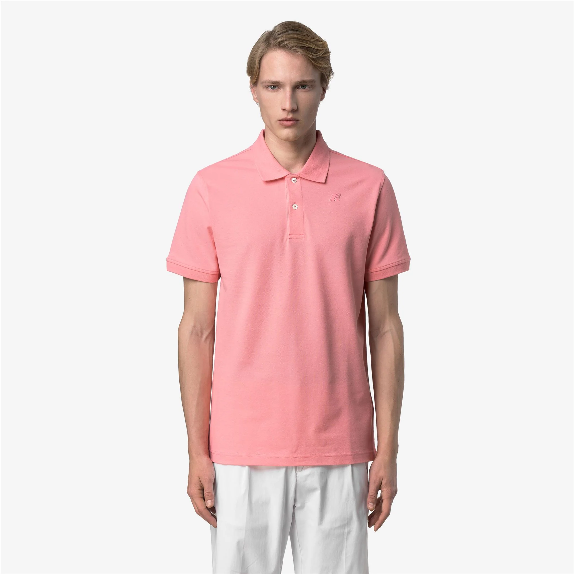 AMEDEE PIQUE SLIM - Polo Shirts - Polo - Man - PINK GERANIUM - Image 3