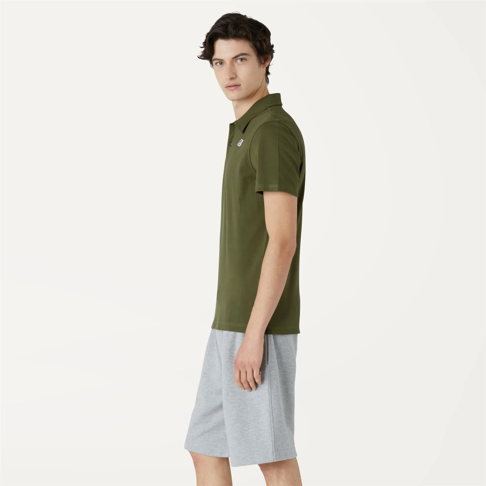 GREGOIRE TAPE - Polo Shirts - Polo - Man - GREEN MILITARY - Image 4