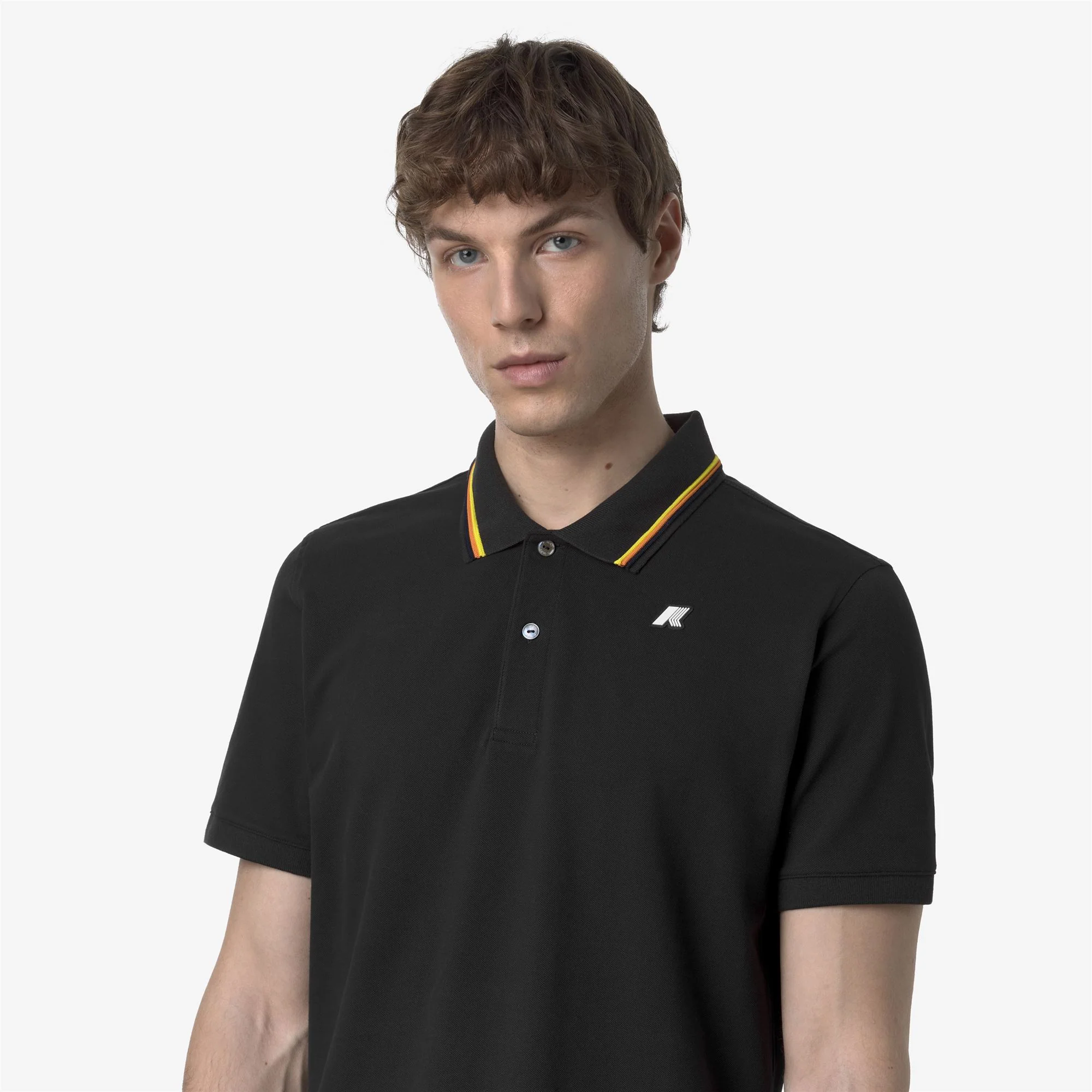 JUD PIQUE SLIM - Polo Shirts - Polo - Man - BLACK PURE - Image 2