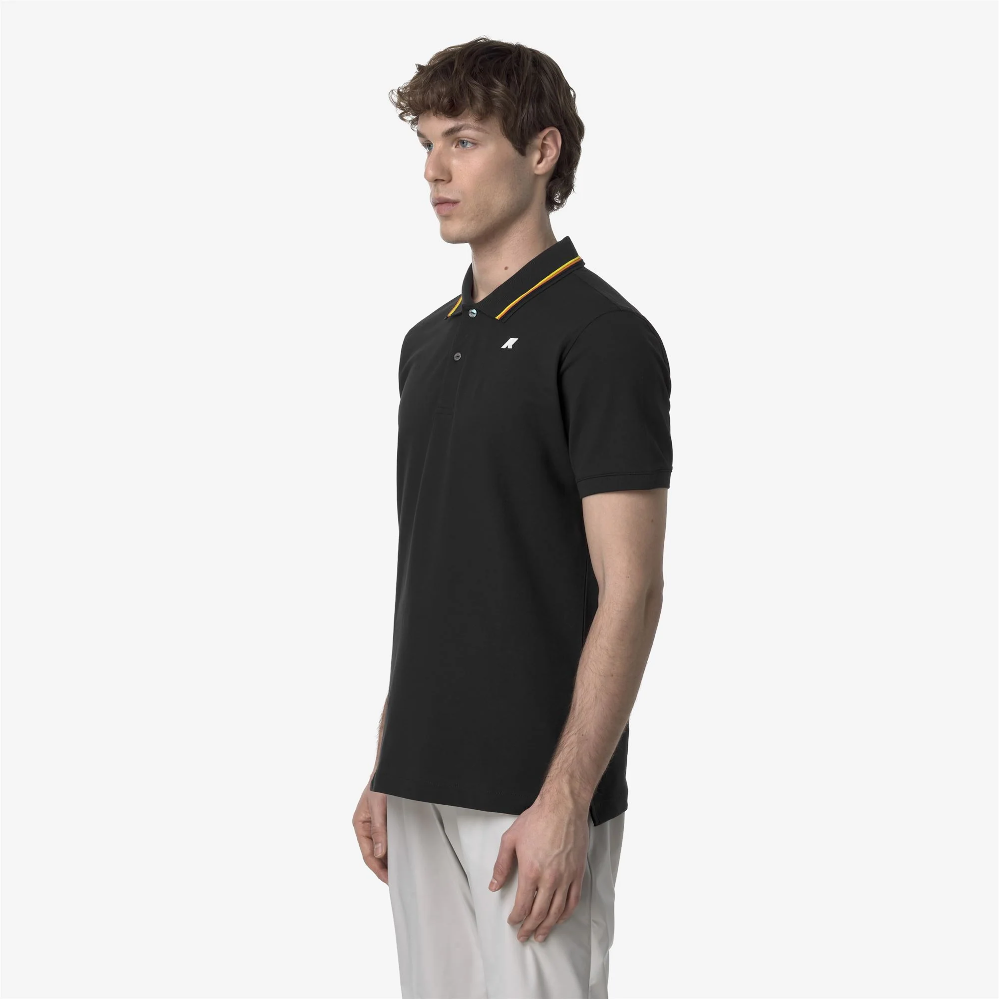 JUD PIQUE SLIM - Polo Shirts - Polo - Man - BLACK PURE - Image 4