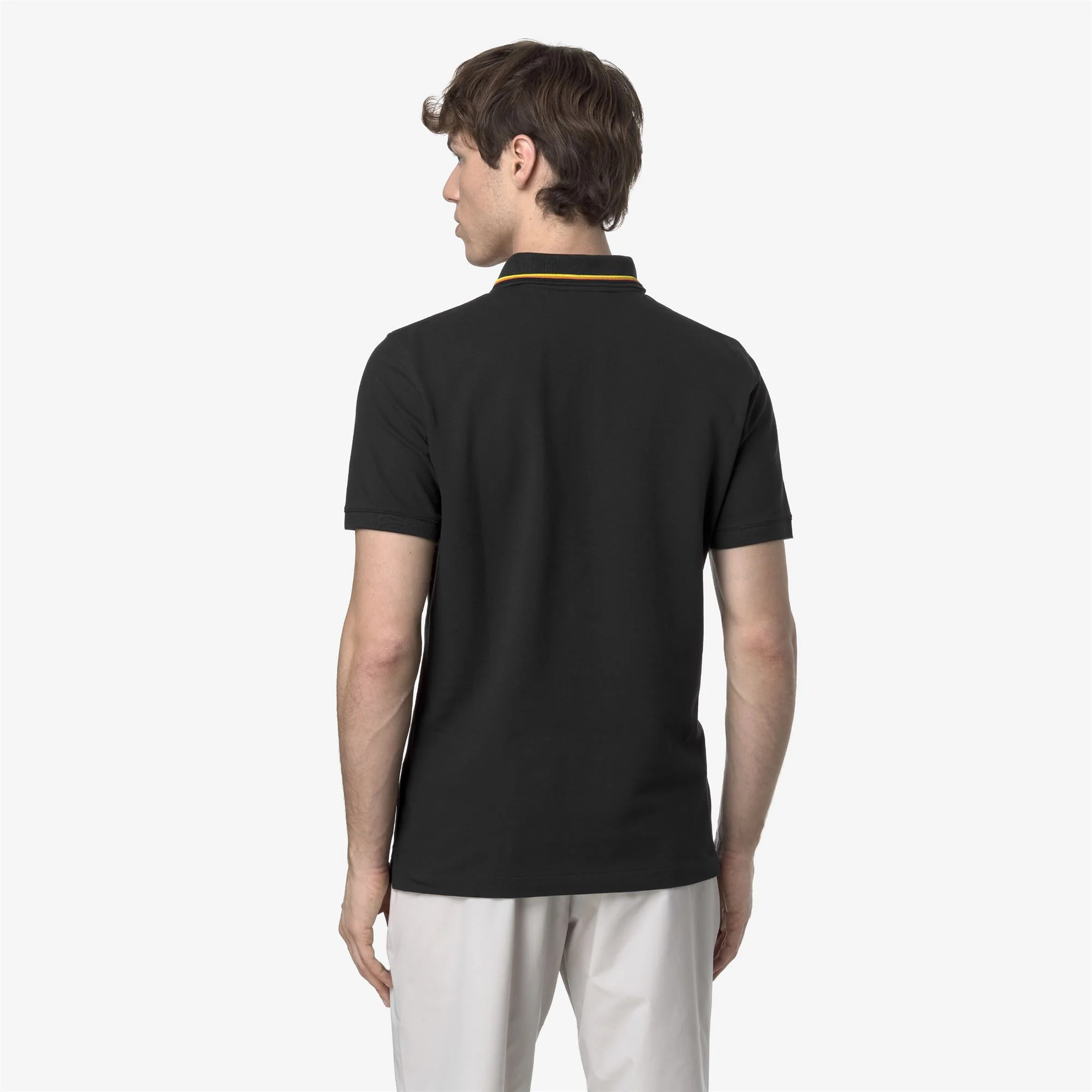 JUD PIQUE SLIM - Polo Shirts - Polo - Man - BLACK PURE - Image 5