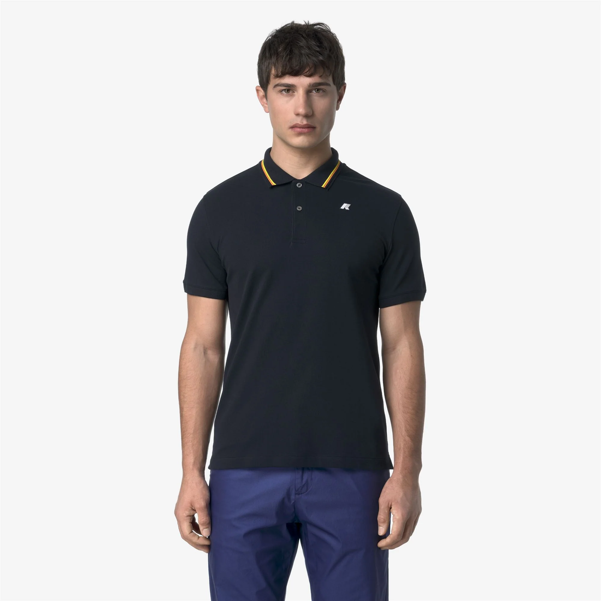 JUD PIQUE SLIM - Polo Shirts - Polo - Man - BLUE DEPTH - Image 3