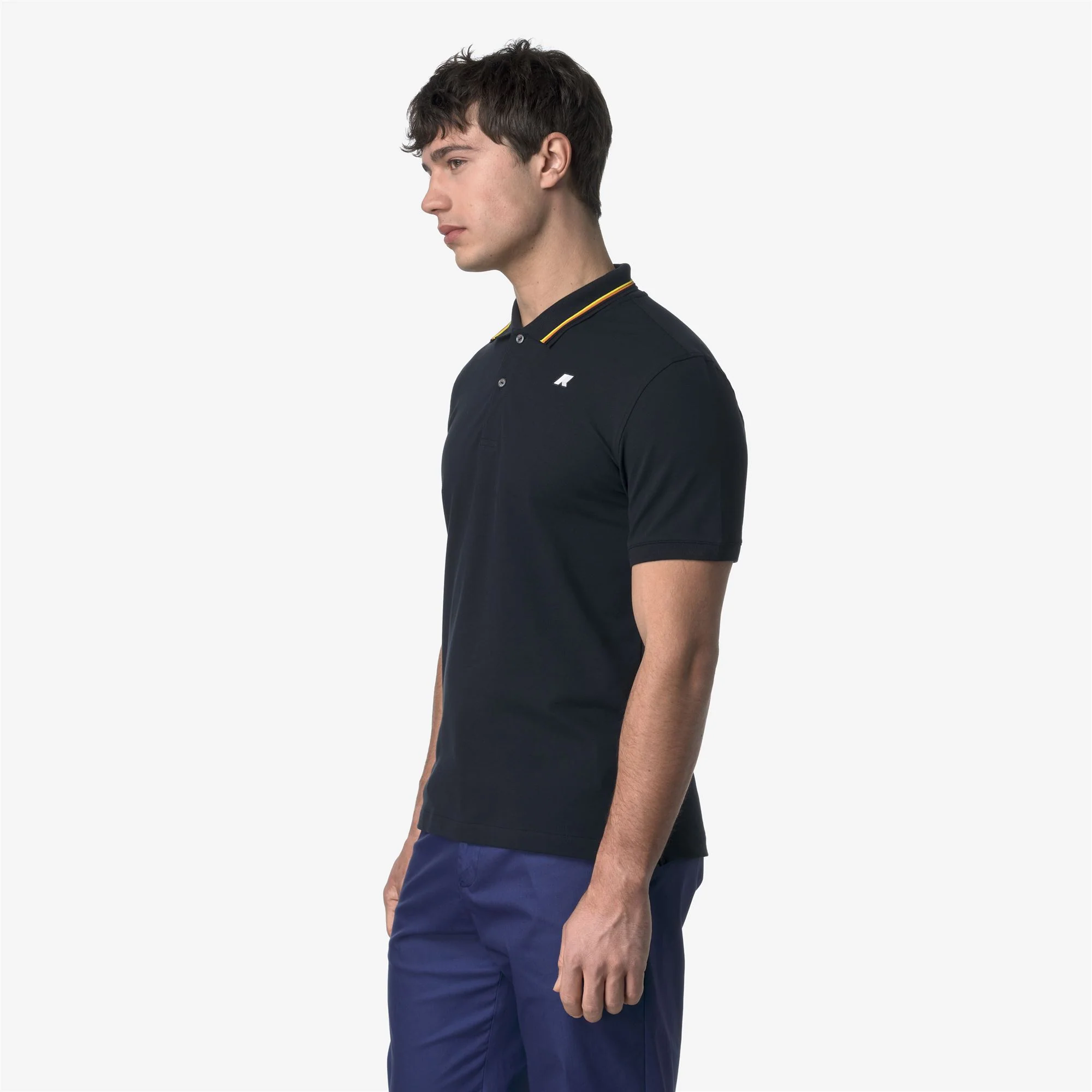 JUD PIQUE SLIM - Polo Shirts - Polo - Man - BLUE DEPTH - Image 4