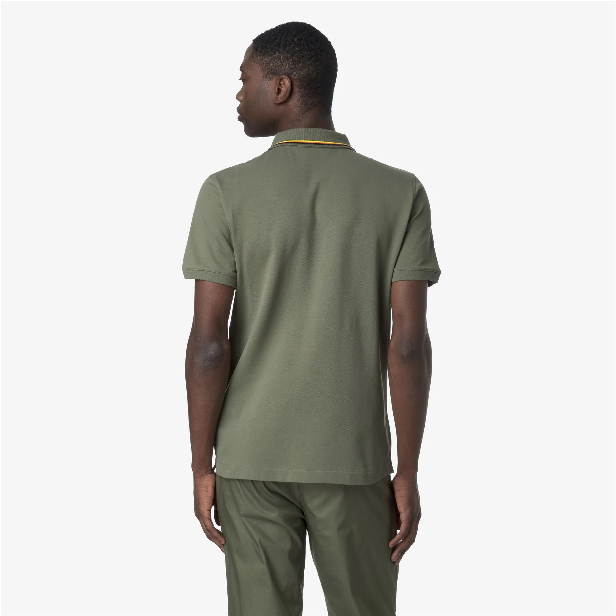 JUD PIQUE SLIM - Polo Shirts - Polo - Man - GREEN LICHEN - Image 5