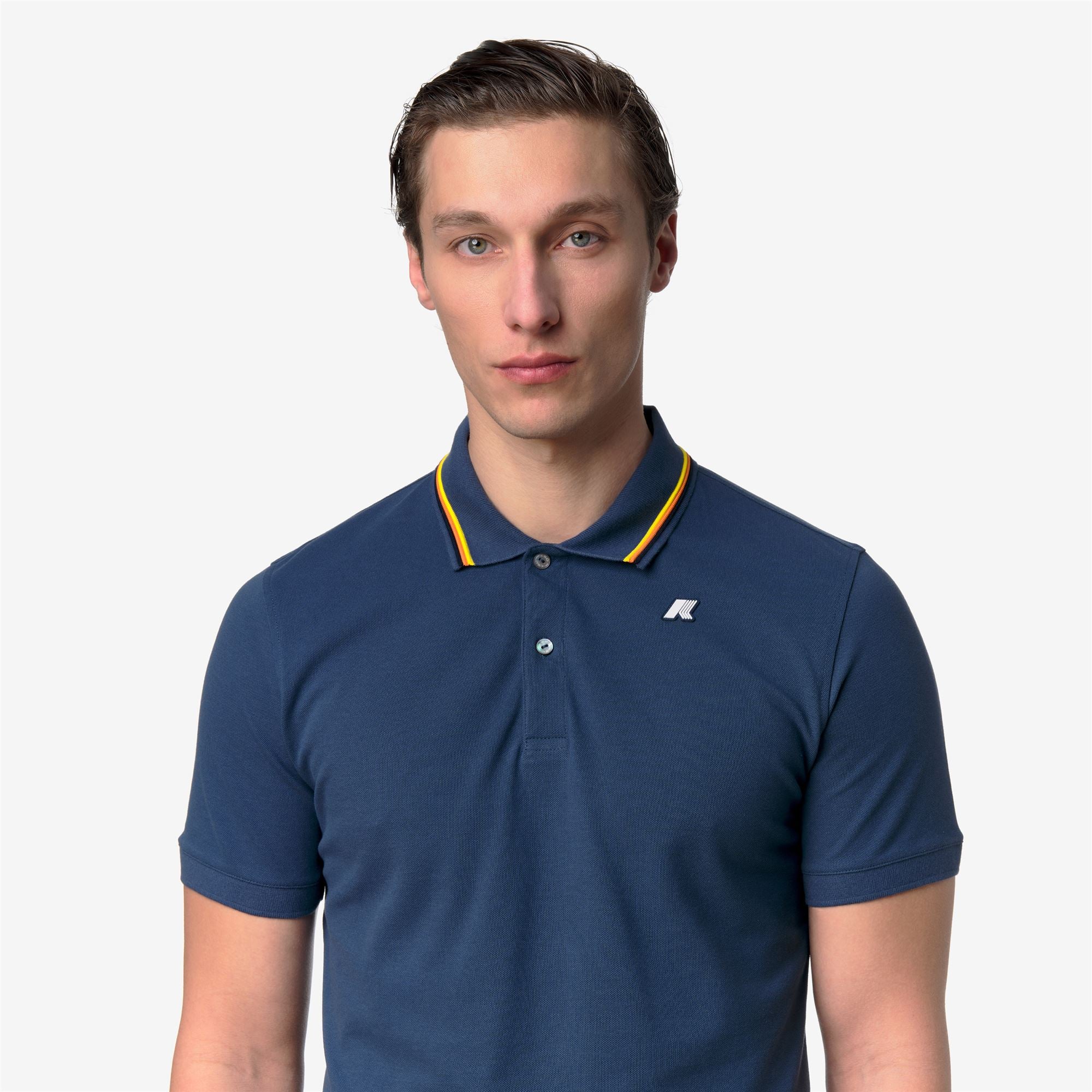 JUD PIQUE SLIM - Polo Shirts - Polo - Man - BLUE INSIGNIA - Image 2
