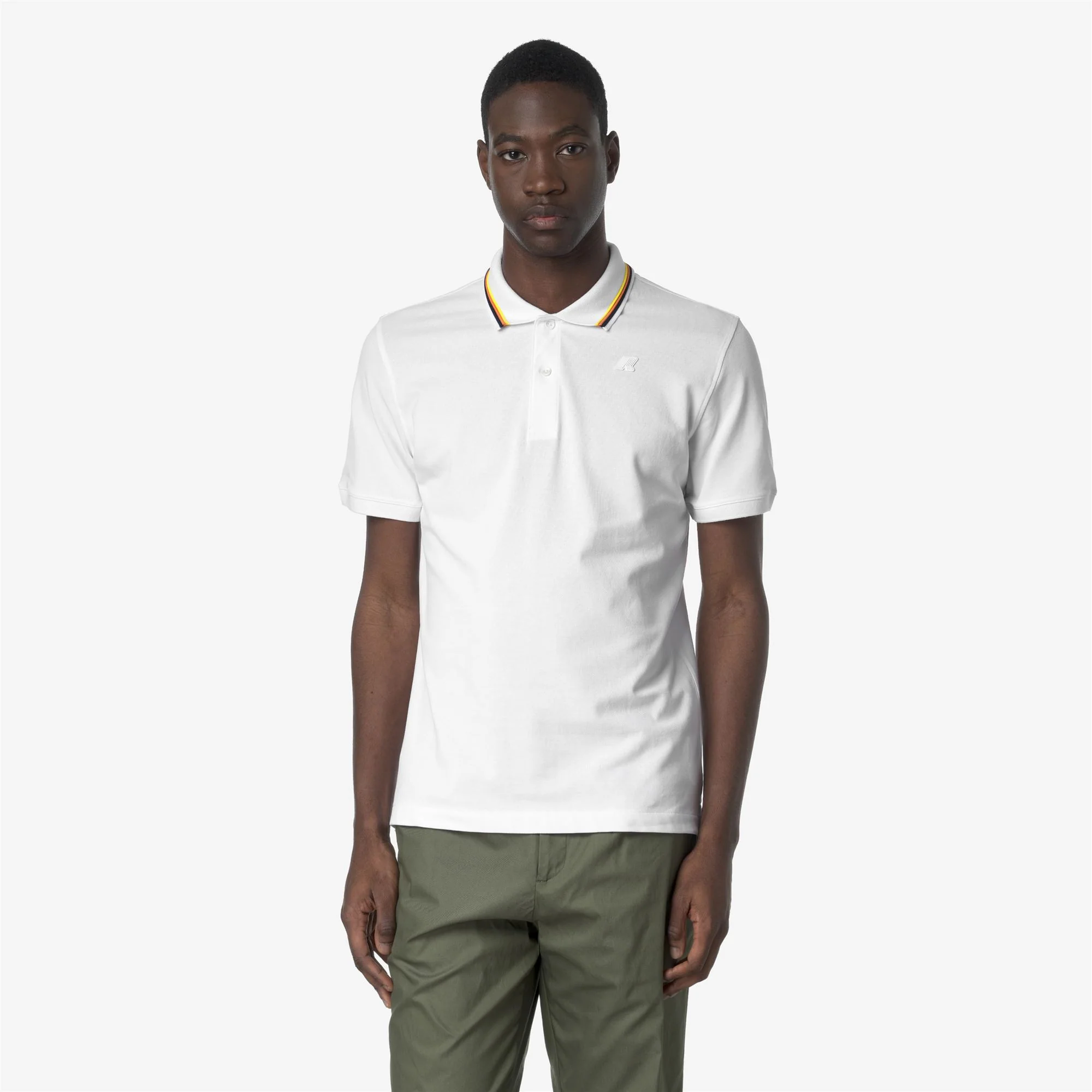 JUD PIQUE SLIM - Polo Shirts - Polo - Man - WHITE - Image 3