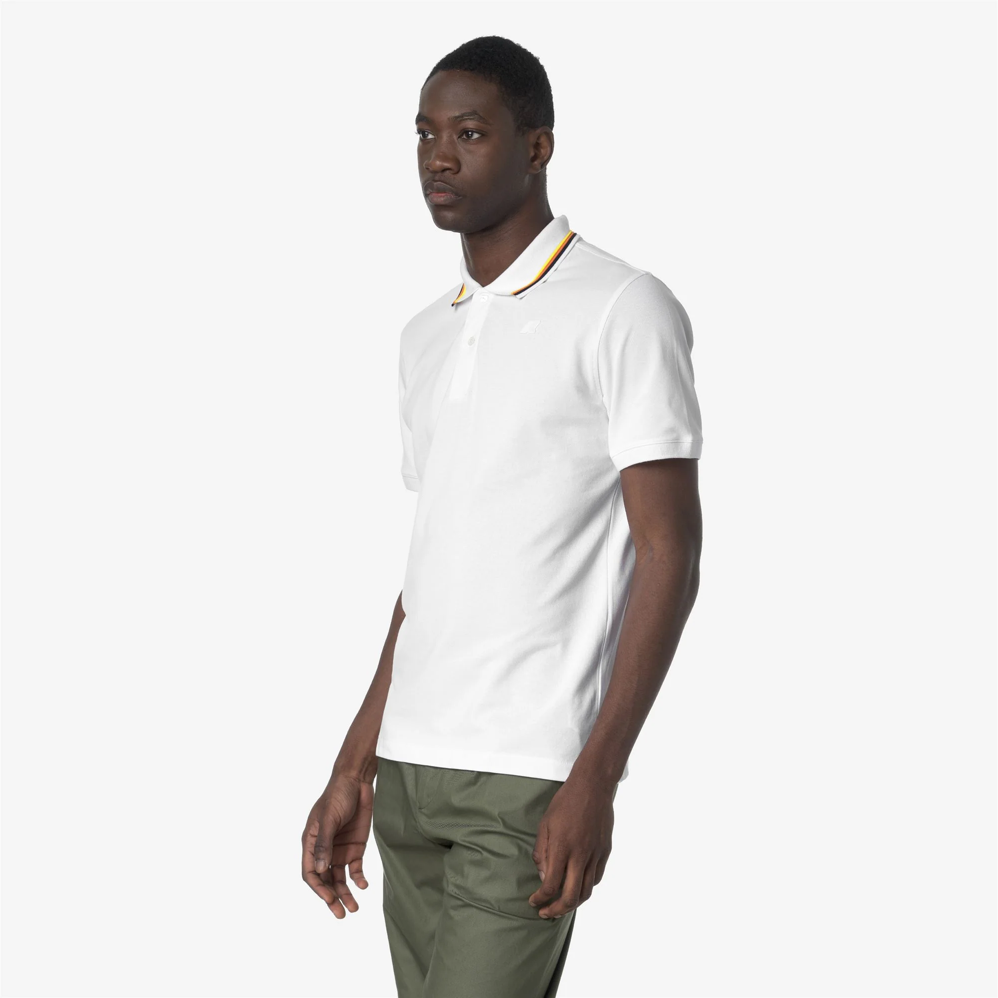 JUD PIQUE SLIM - Polo Shirts - Polo - Man - WHITE - Image 4