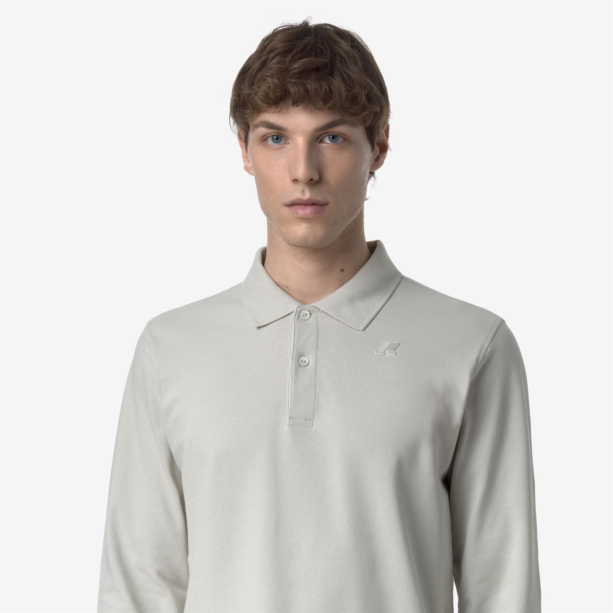 MONJU PIQUE SLIM - Polo Shirts - Polo - Man - BEIGE LT - Image 2