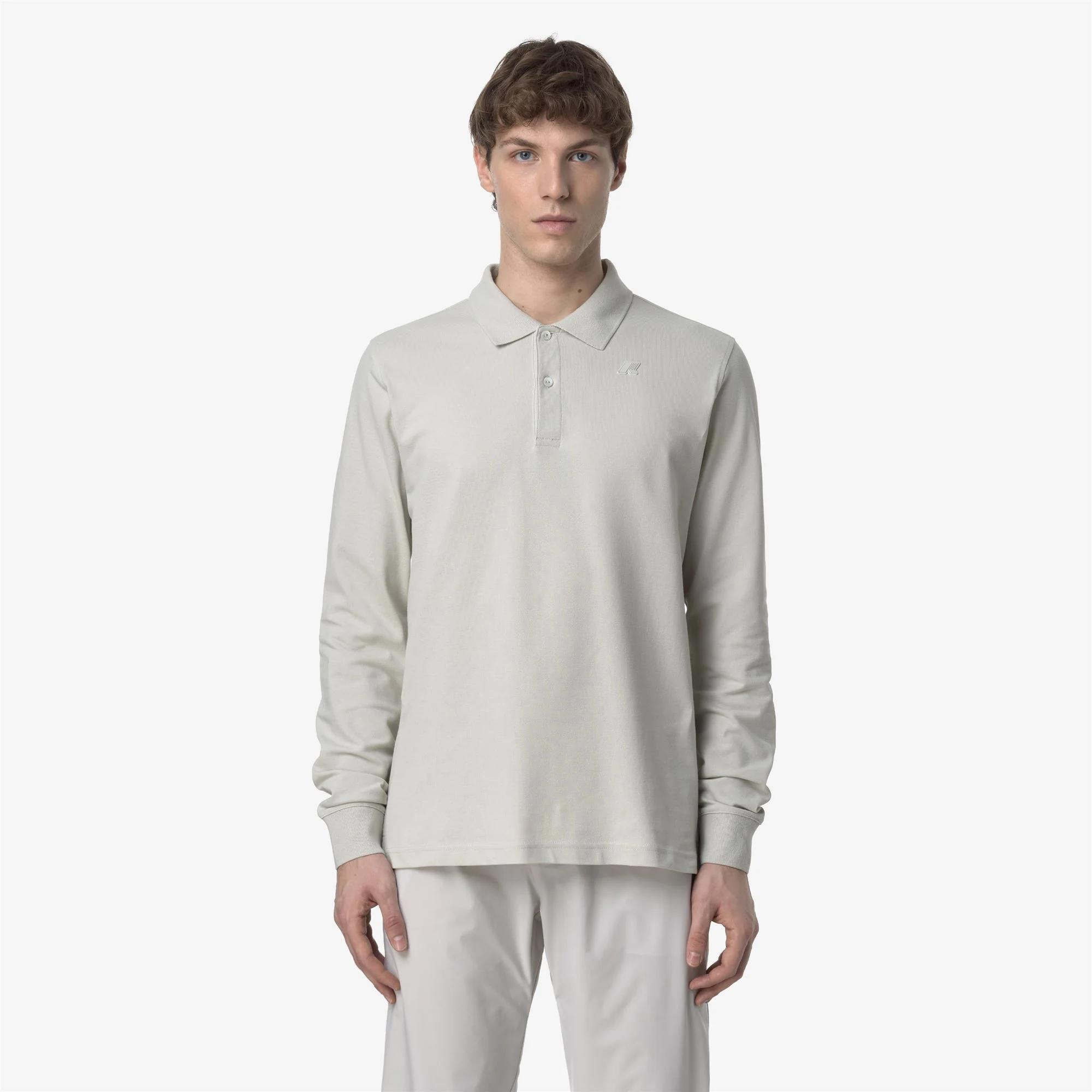 MONJU PIQUE SLIM - Polo Shirts - Polo - Man - BEIGE LT - Image 3