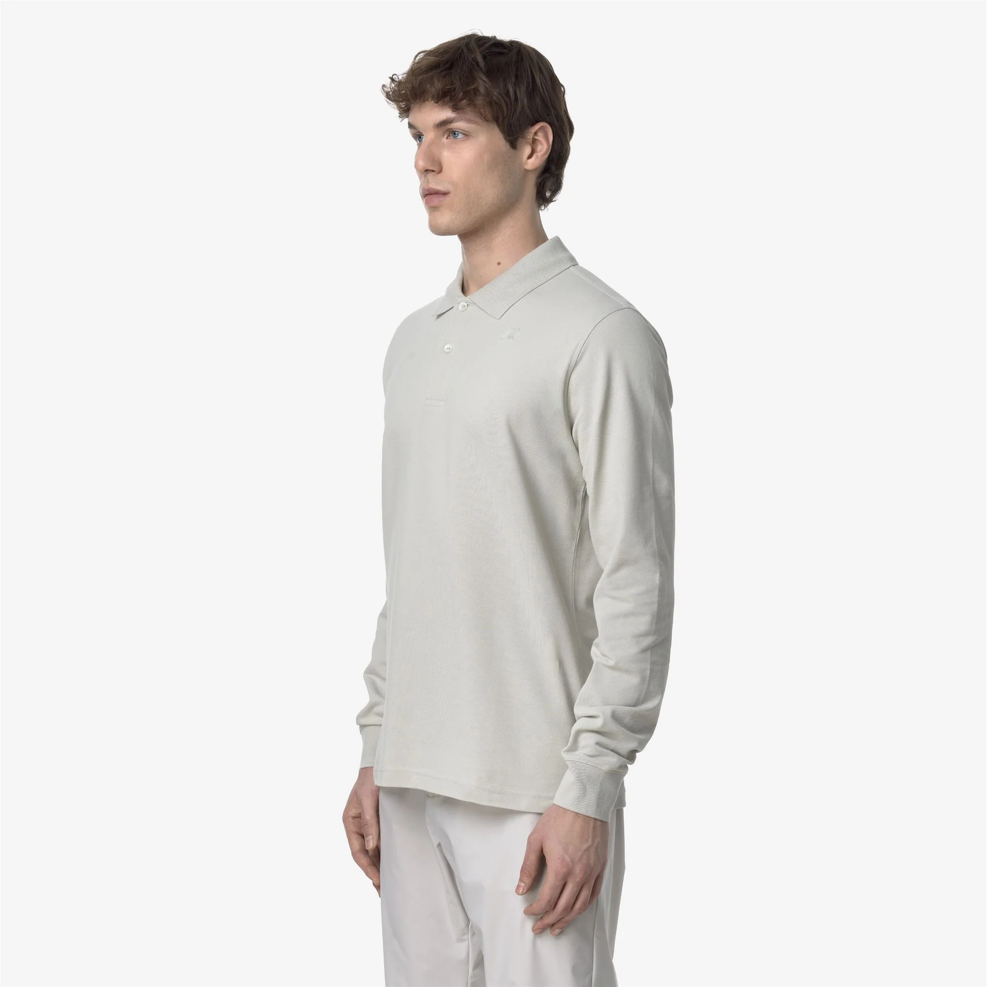 MONJU PIQUE SLIM - Polo Shirts - Polo - Man - BEIGE LT - Image 4