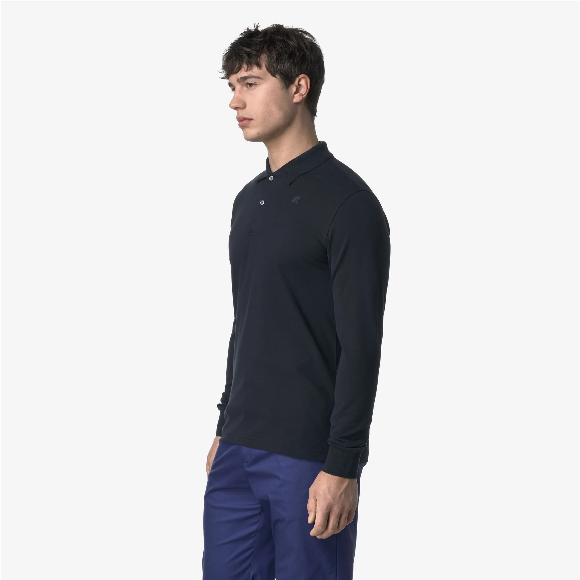 MONJU PIQUE SLIM - Polo Shirts - Polo - Man - BLUE DEPTH - Image 4