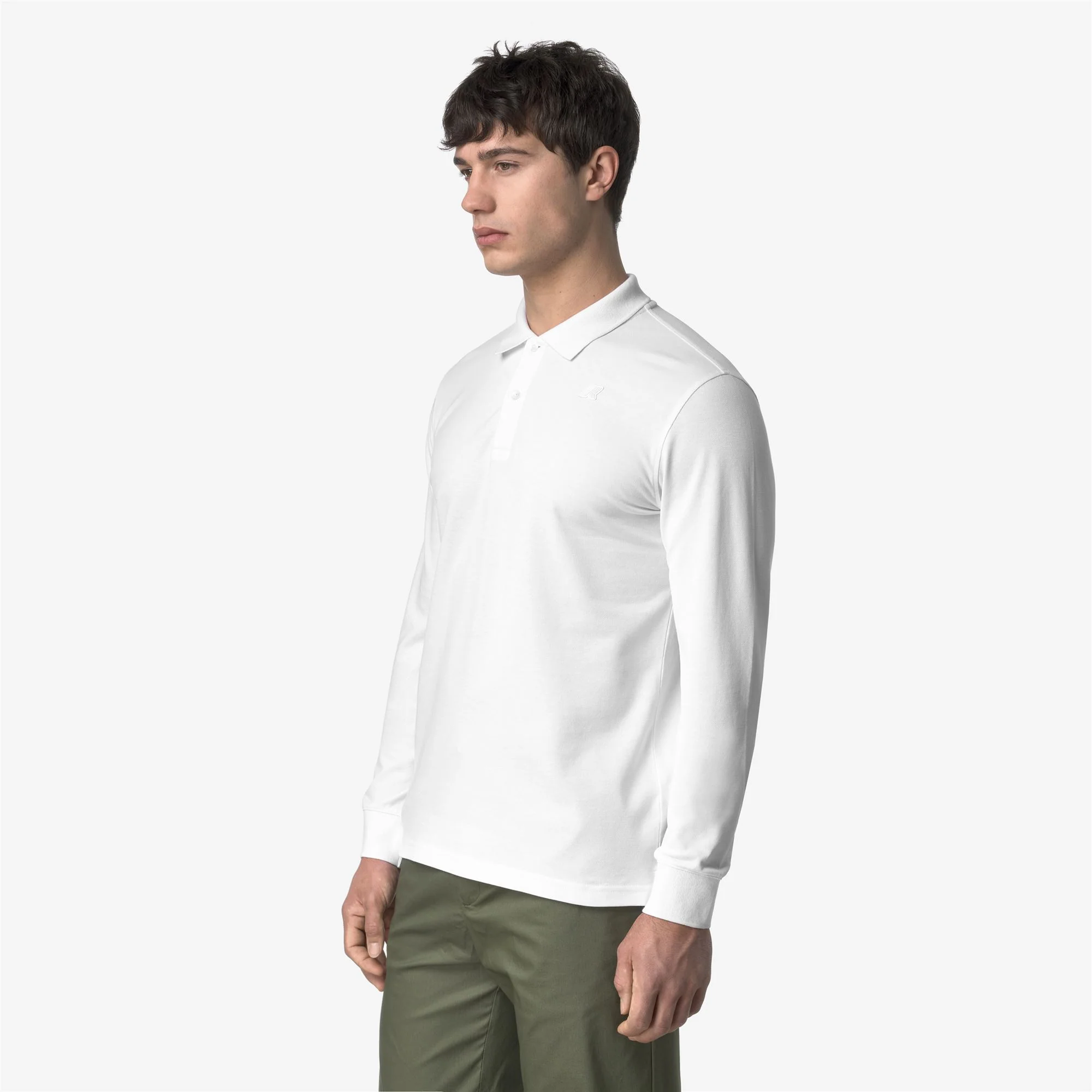 MONJU PIQUE SLIM - Polo Shirts - Polo - Man - WHITE - Image 4