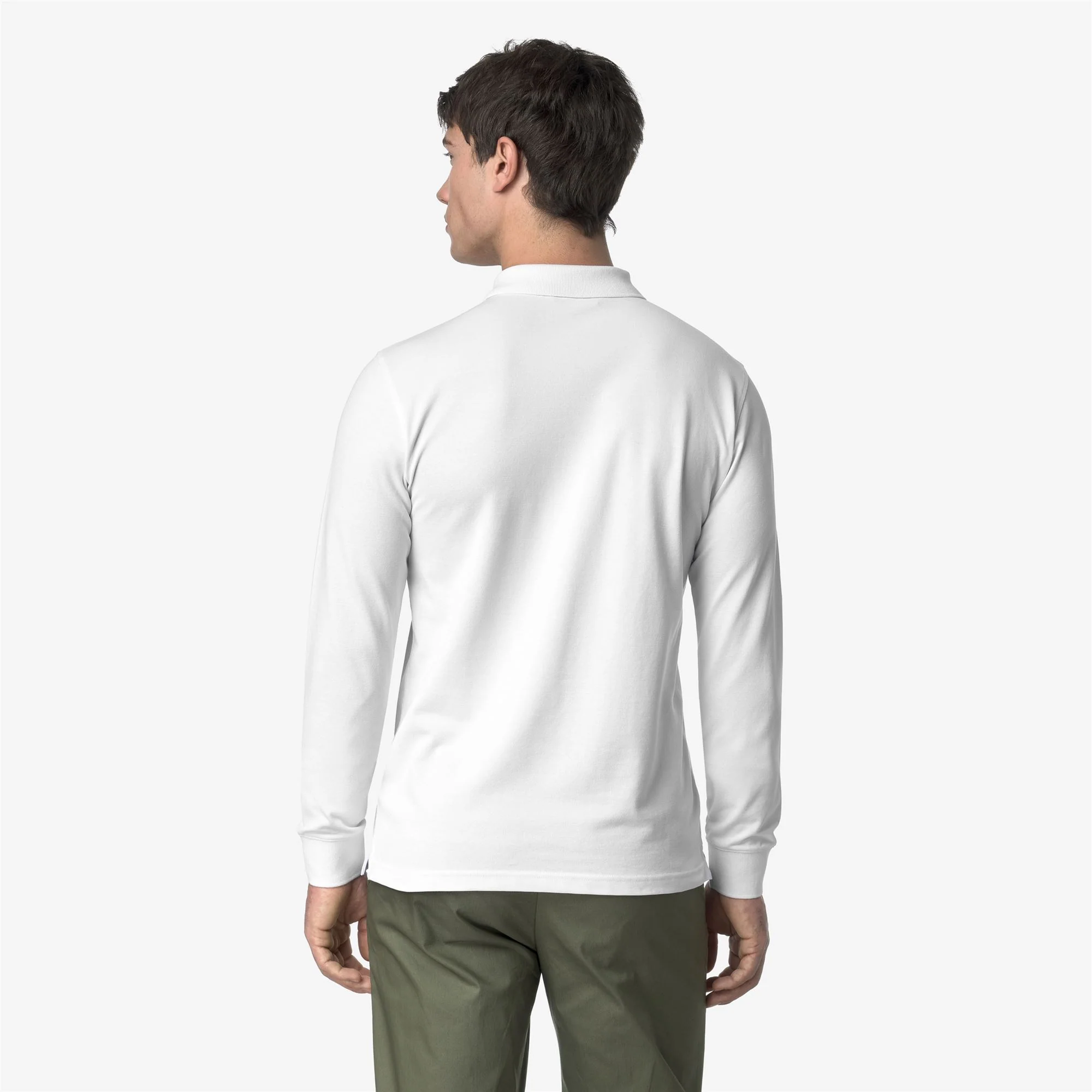 MONJU PIQUE SLIM - Polo Shirts - Polo - Man - WHITE - Image 5