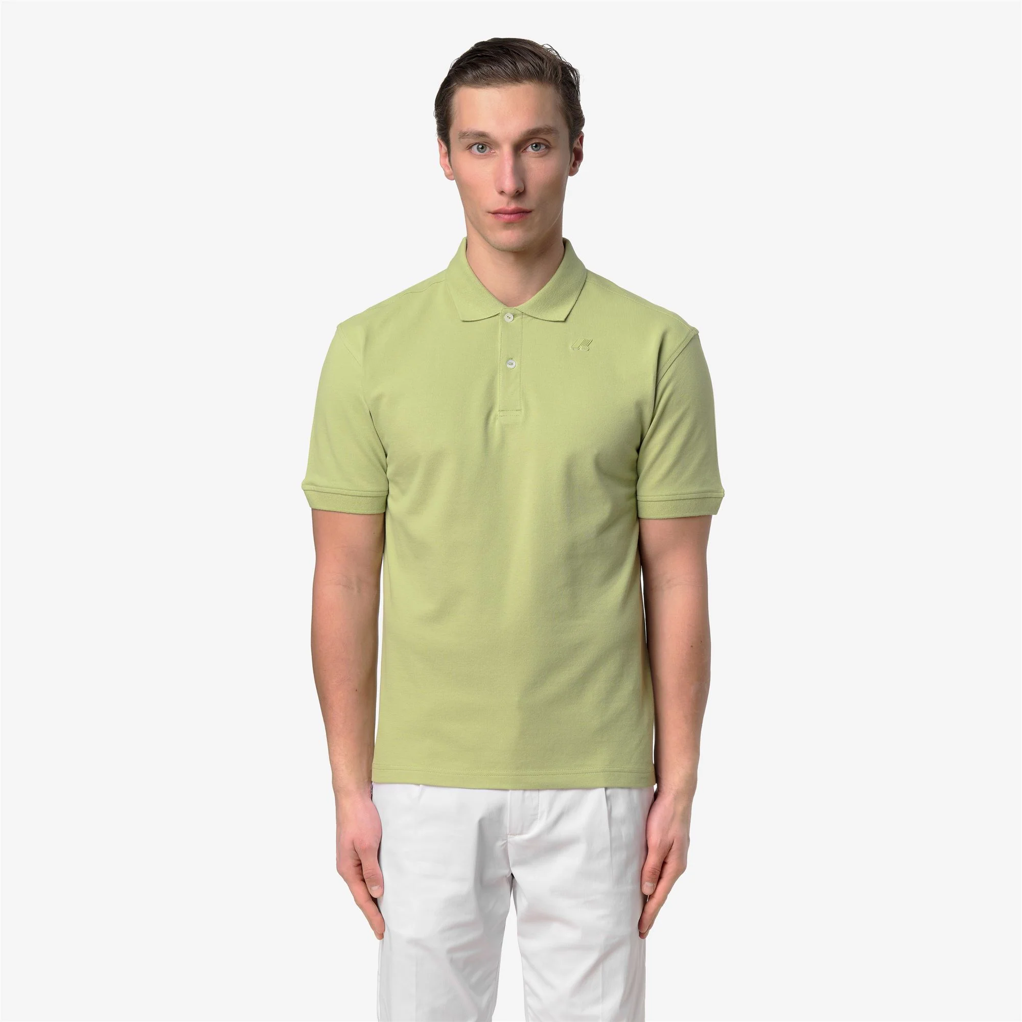 SIMOR PIQUE - Polo Shirts - Polo - Man - GREEN DK LIME - Image 3