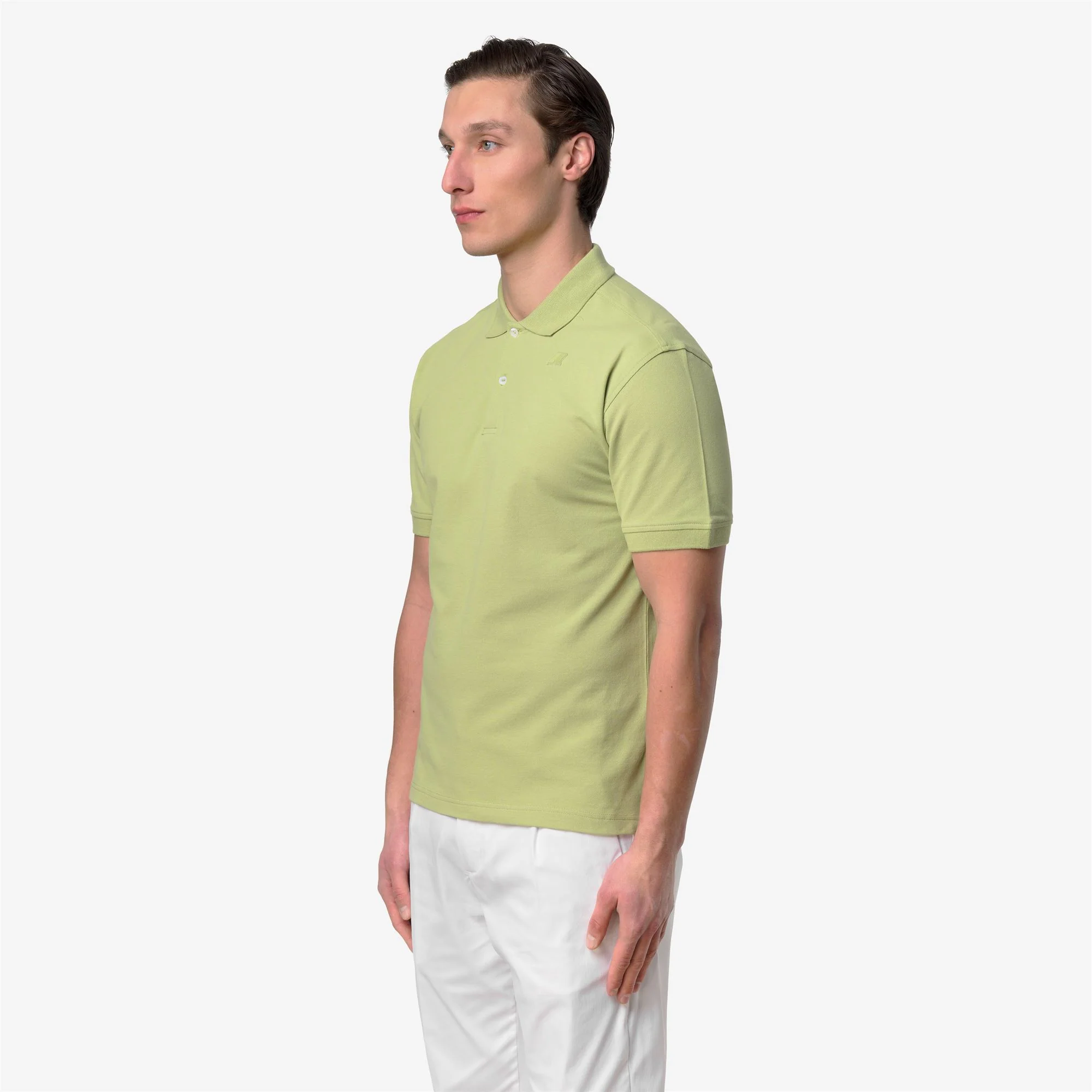 SIMOR PIQUE - Polo Shirts - Polo - Man - GREEN DK LIME - Image 4