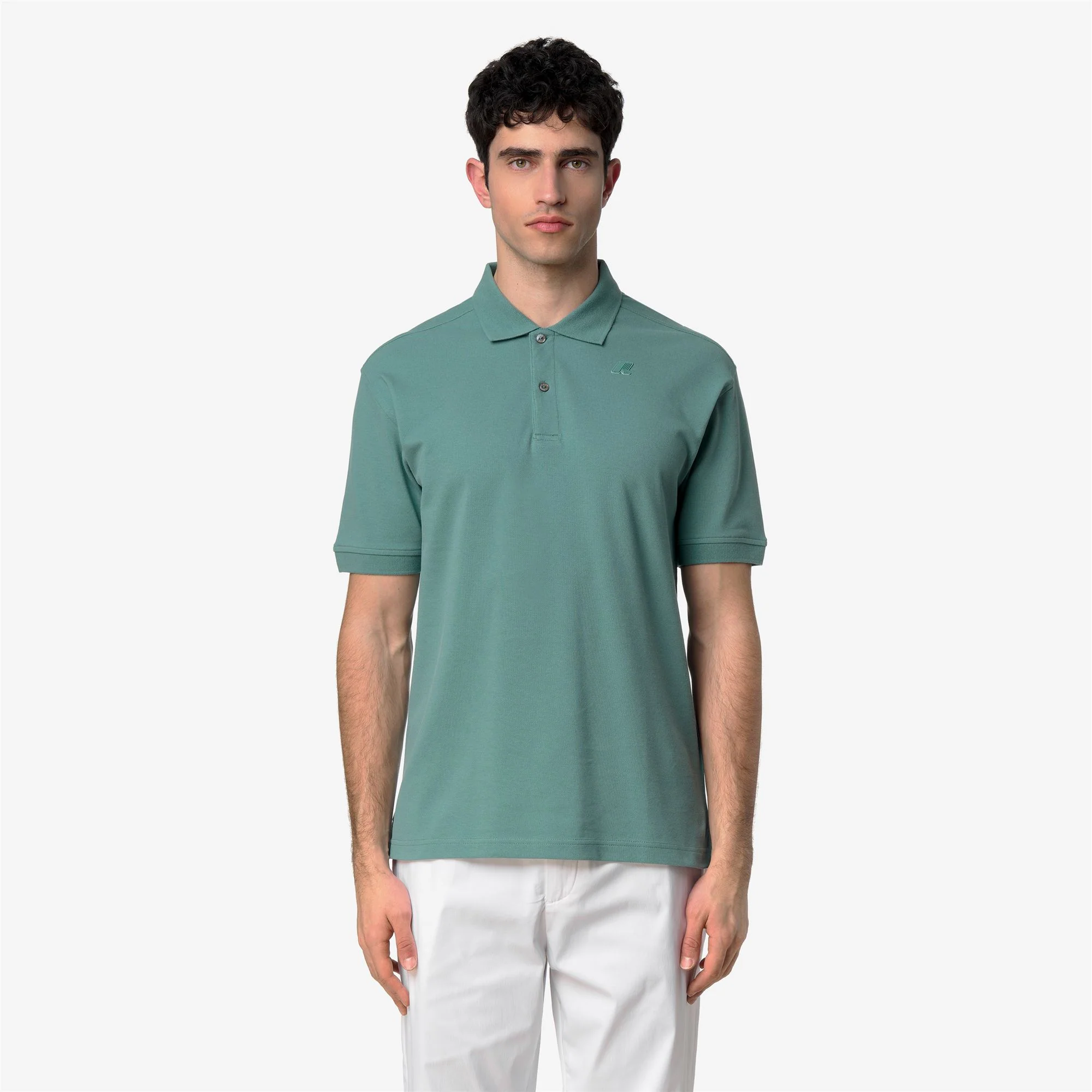 SIMOR PIQUE - Polo Shirts - Polo - Man - GREEN MINE - Image 3