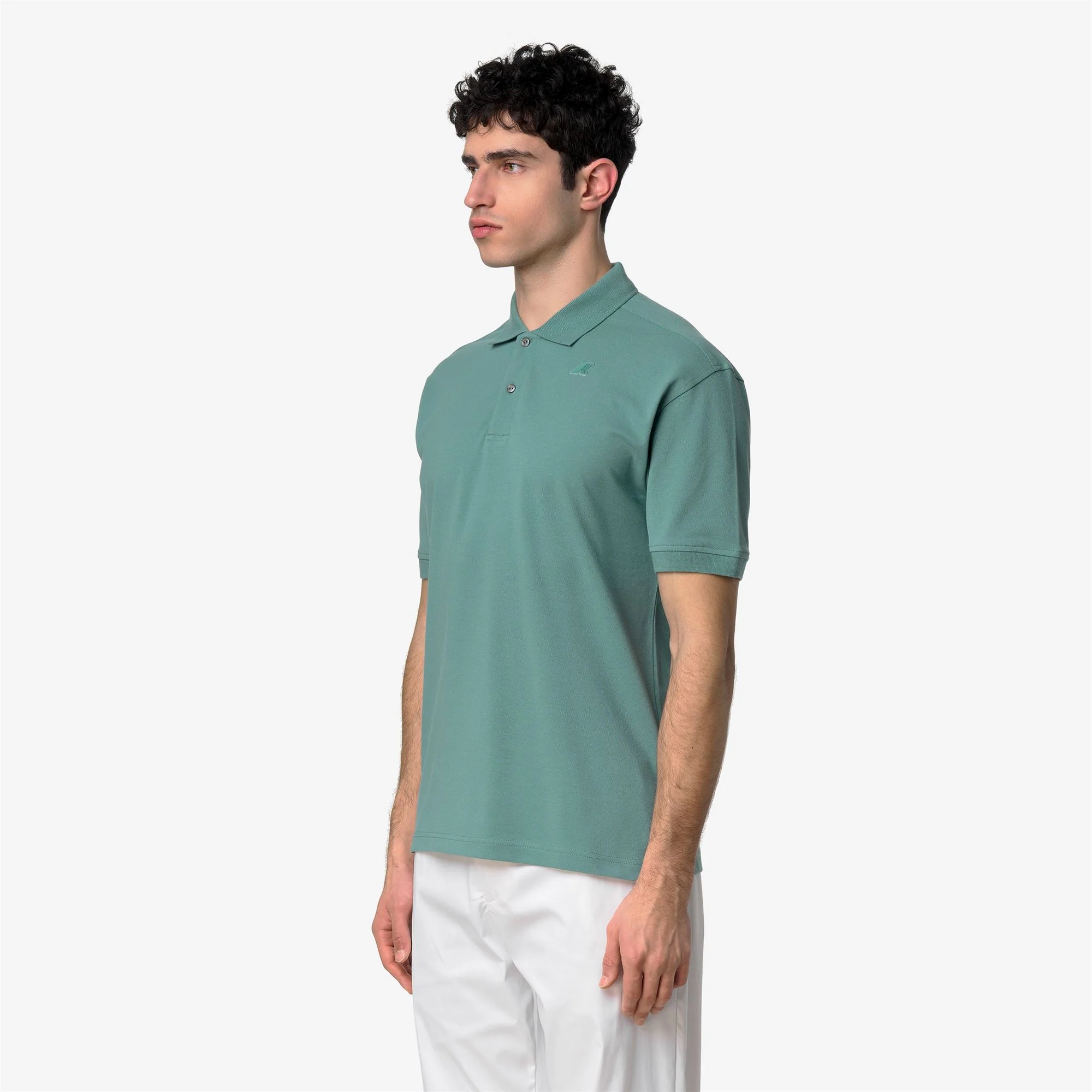 SIMOR PIQUE - Polo Shirts - Polo - Man - GREEN MINE - Image 4