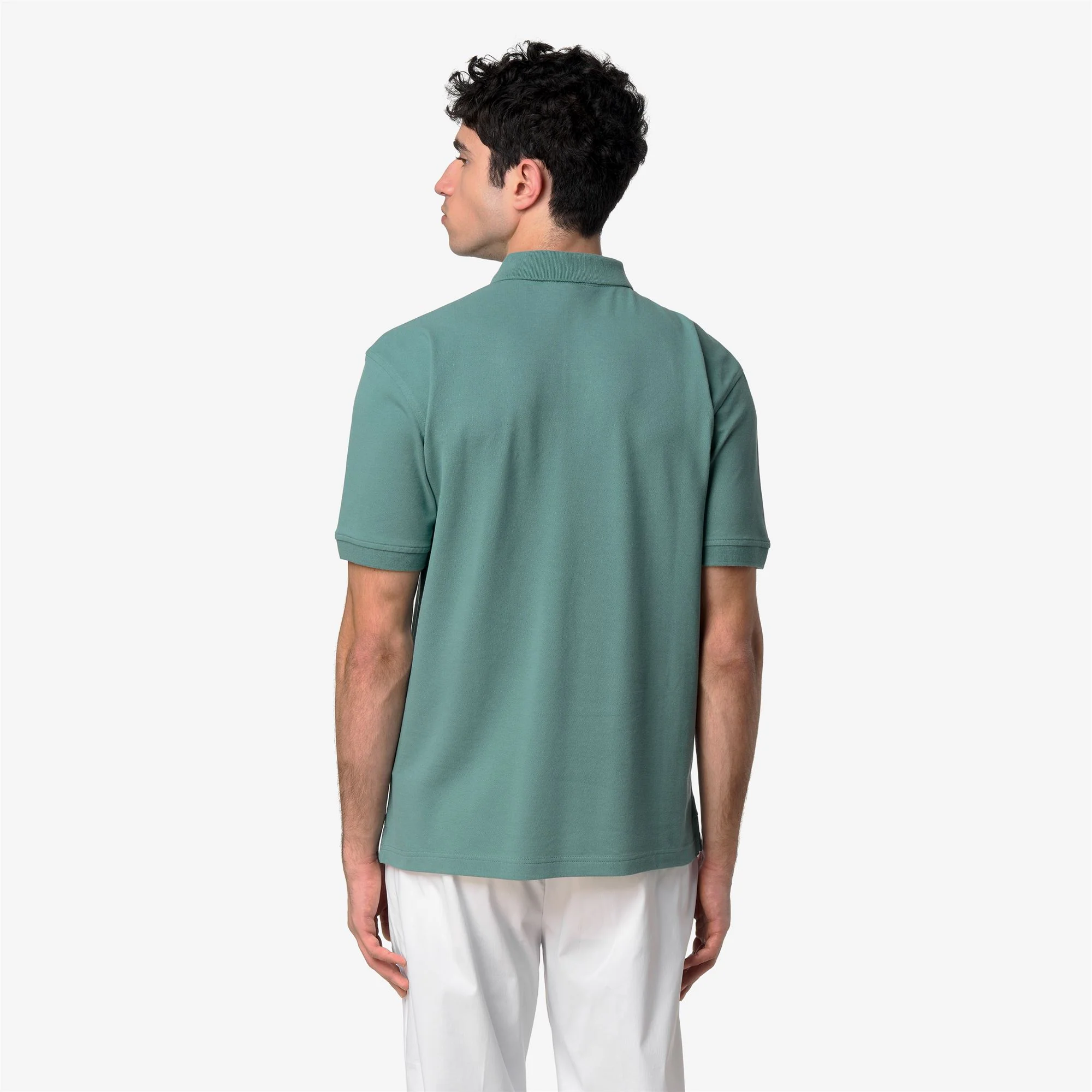 SIMOR PIQUE - Polo Shirts - Polo - Man - GREEN MINE - Image 5