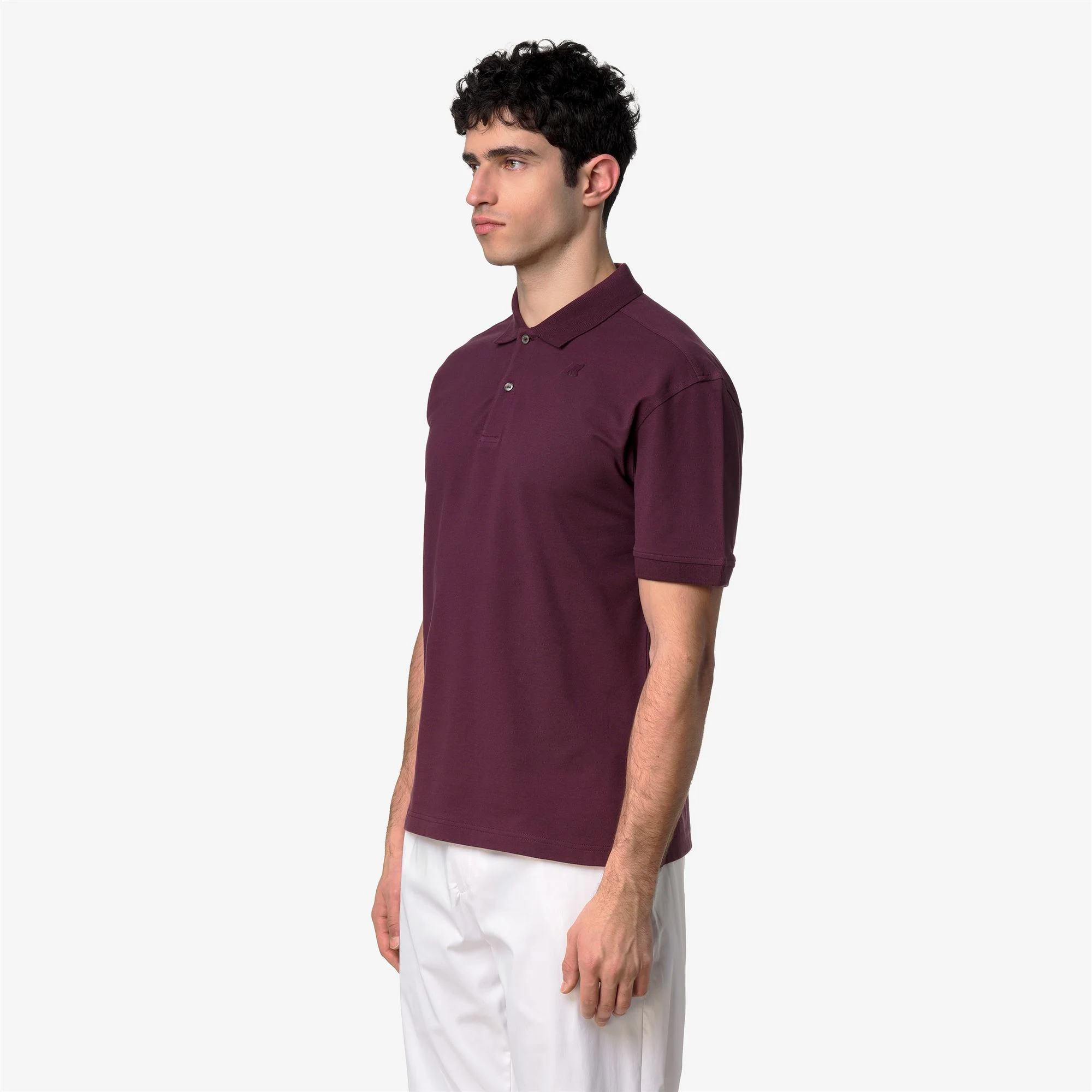 SIMOR PIQUE - Polo Shirts - Polo - Man - VIOLET MAUVE WINE - Image 4