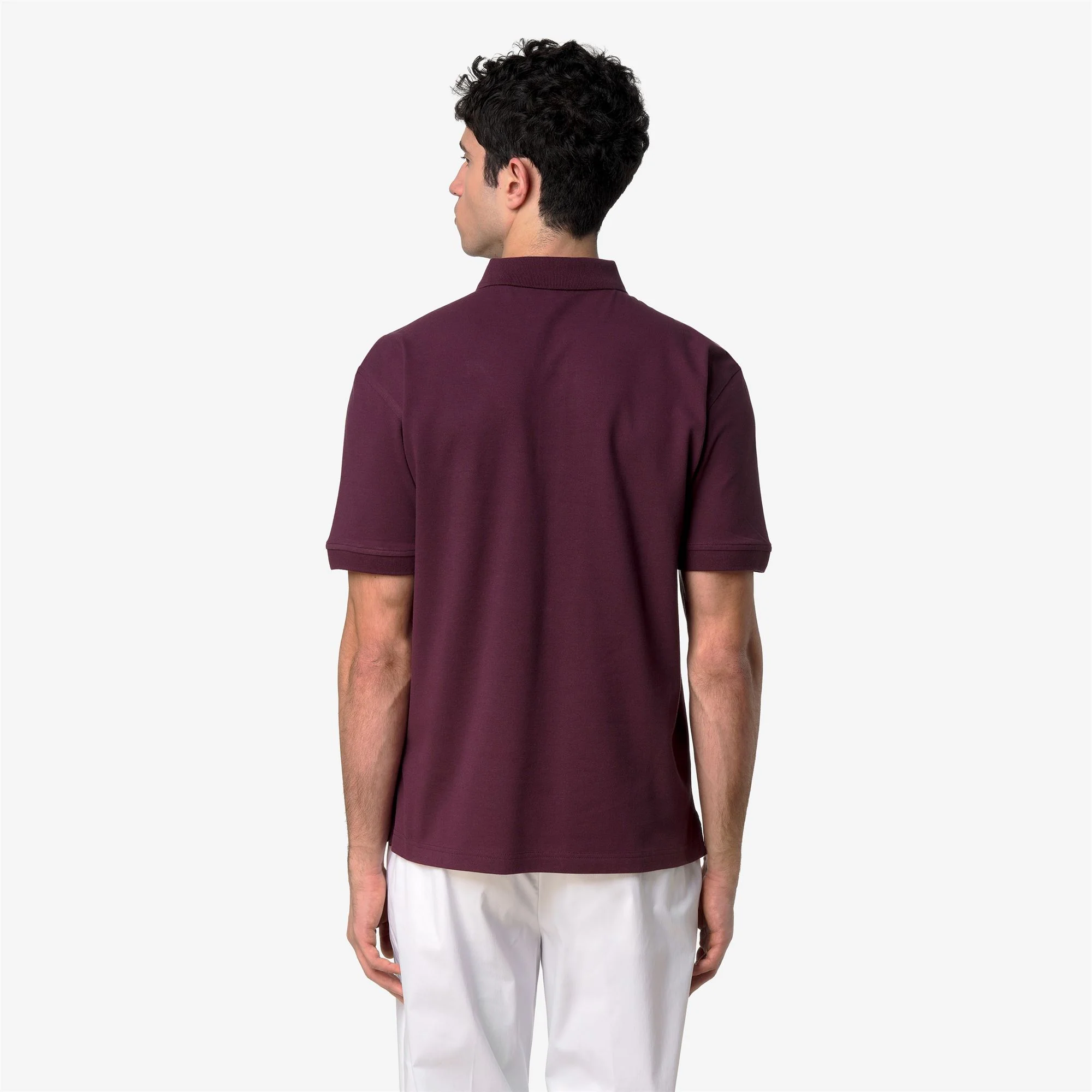 SIMOR PIQUE - Polo Shirts - Polo - Man - VIOLET MAUVE WINE - Image 5