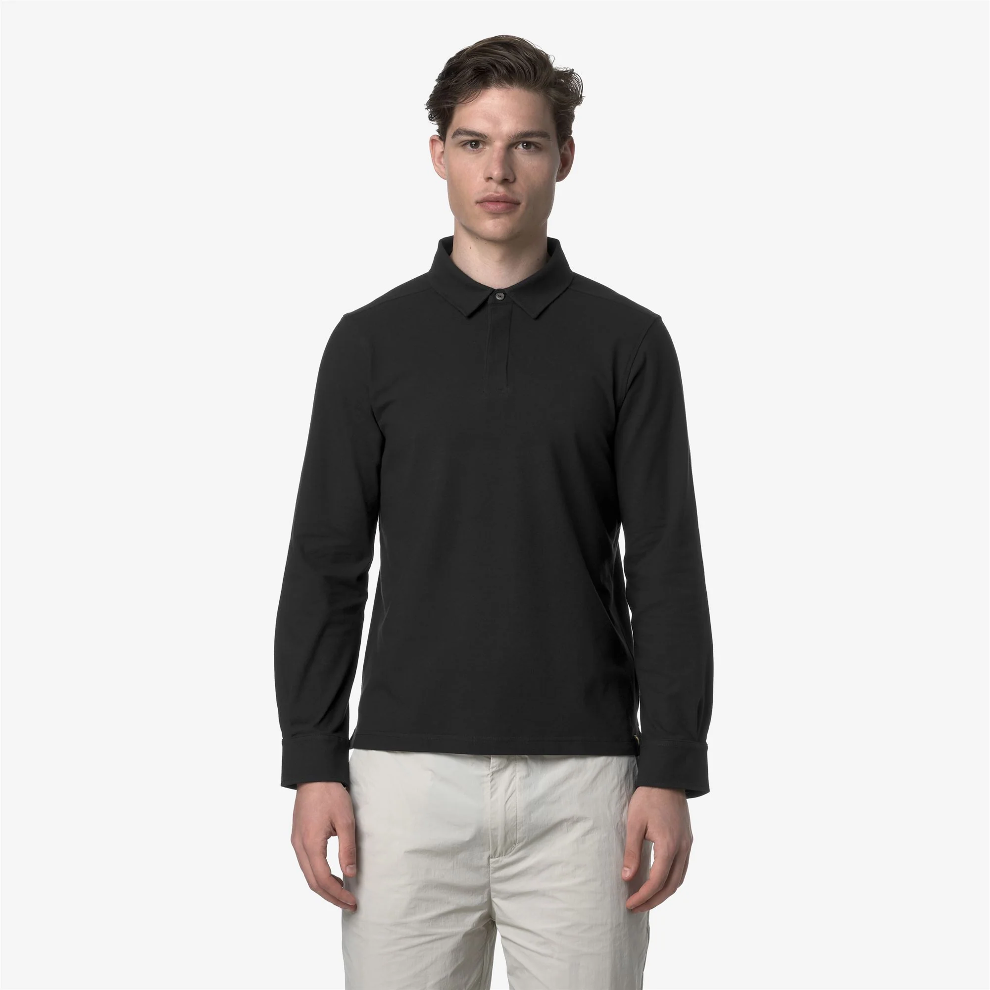 TIBERE ICE COTTON - Polo Shirts - Polo - Man - BLACK PURE - Image 3