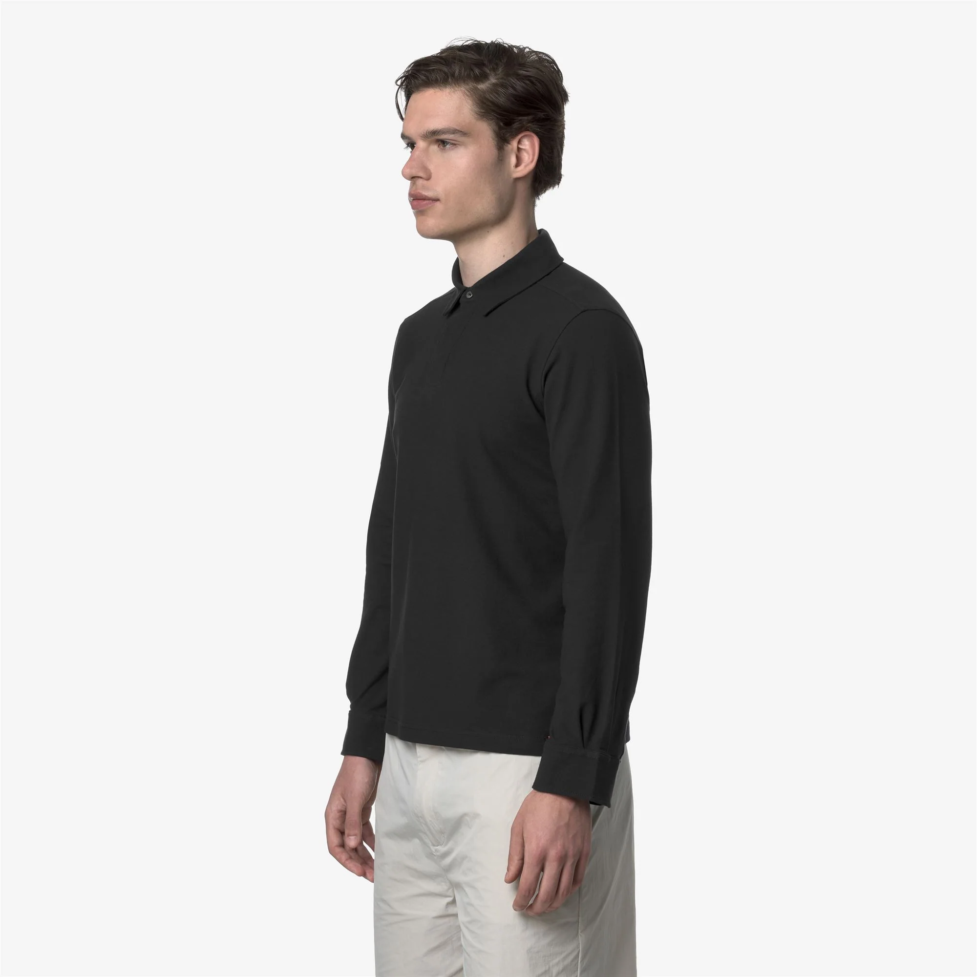 TIBERE ICE COTTON - Polo Shirts - Polo - Man - BLACK PURE - Image 4