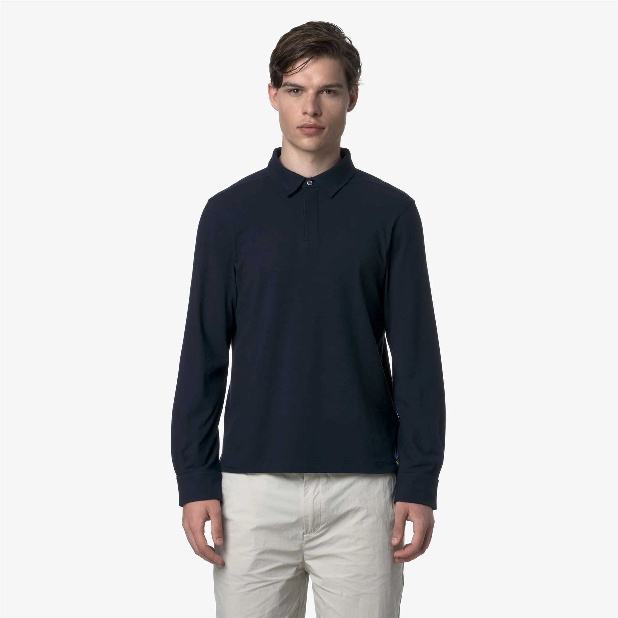TIBERE ICE COTTON - Polo Shirts - Polo - Man - BLUE DEPTH - Image 3