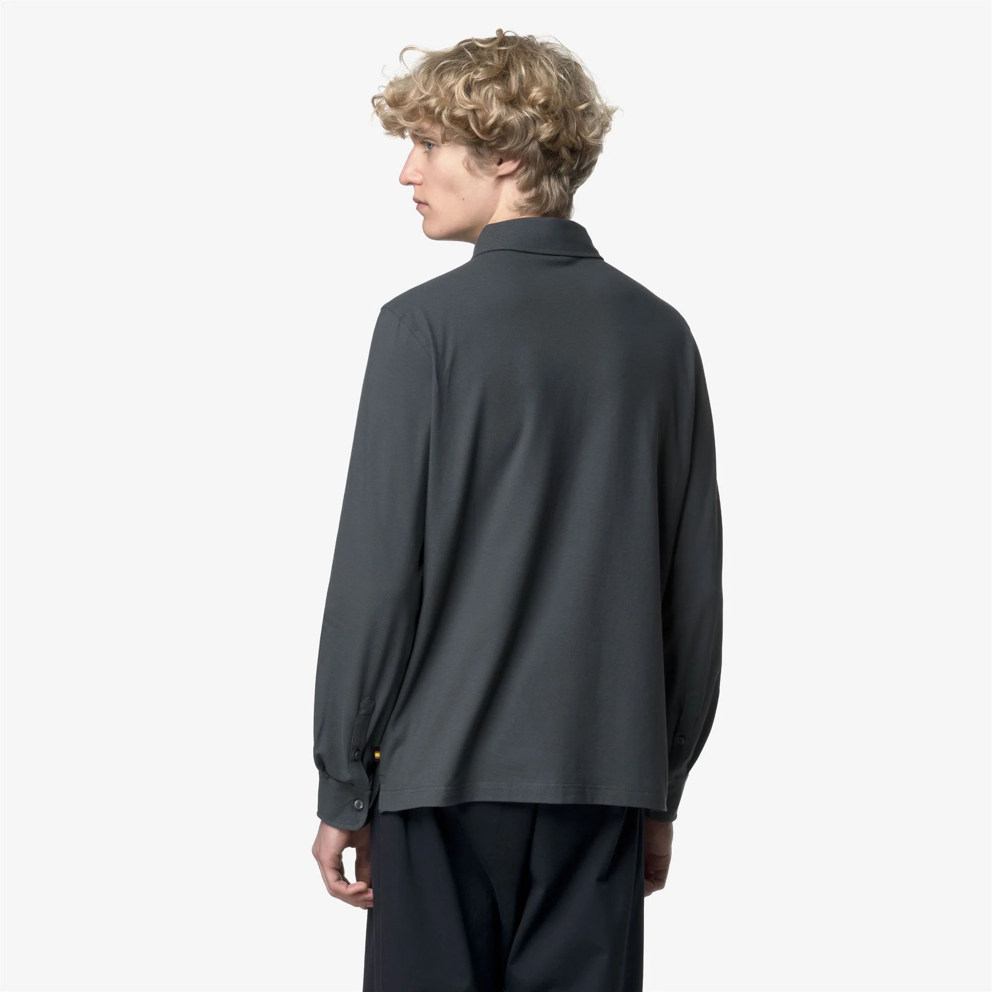 TIBERE ICE COTTON - Polo Shirts - Polo - Man - GREY SHADOW DK - Image 5