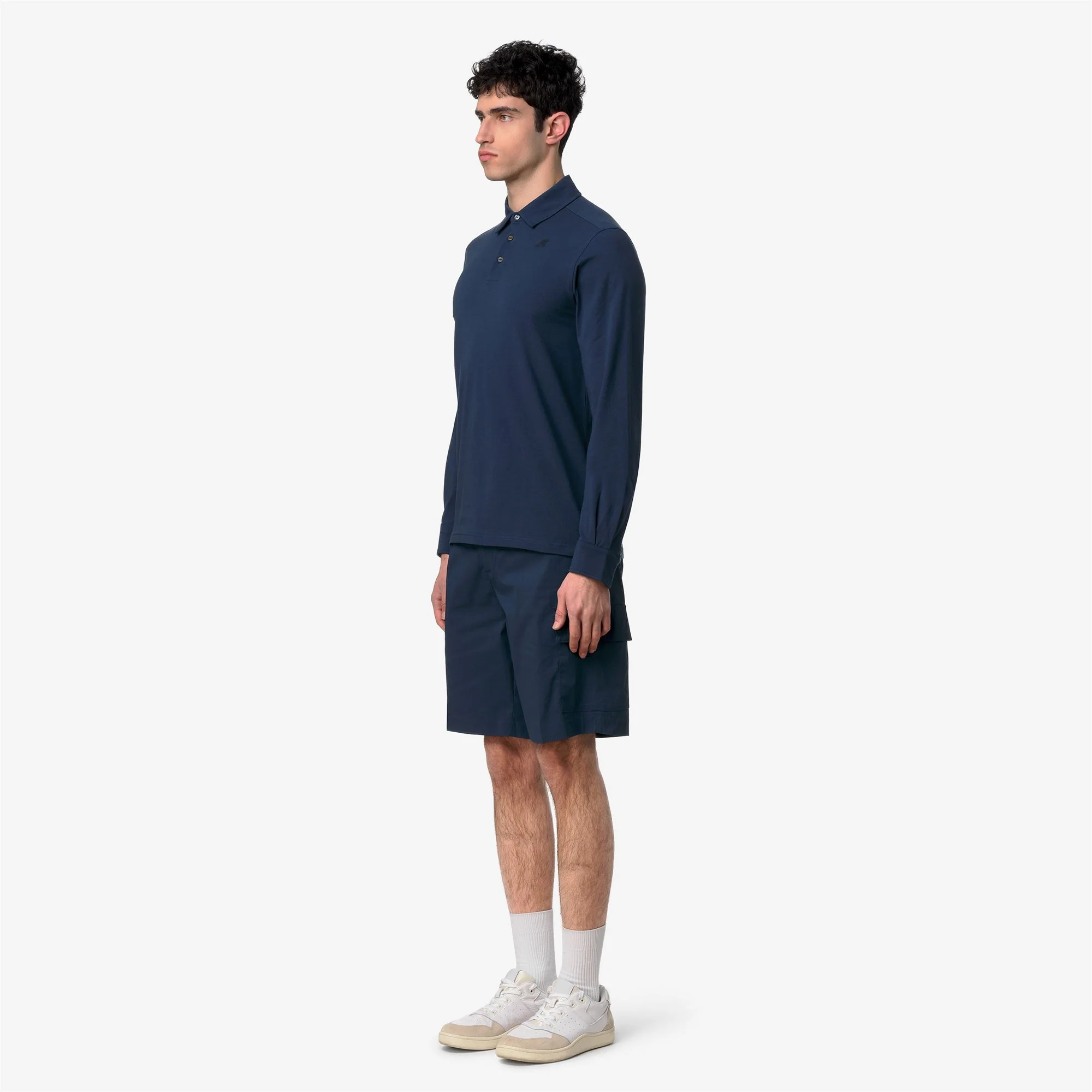 TIBOR LT STRETCH JERSEY SLIM - Polo Shirts - Polo - Man - BLUE INSIGNIA - Image 4