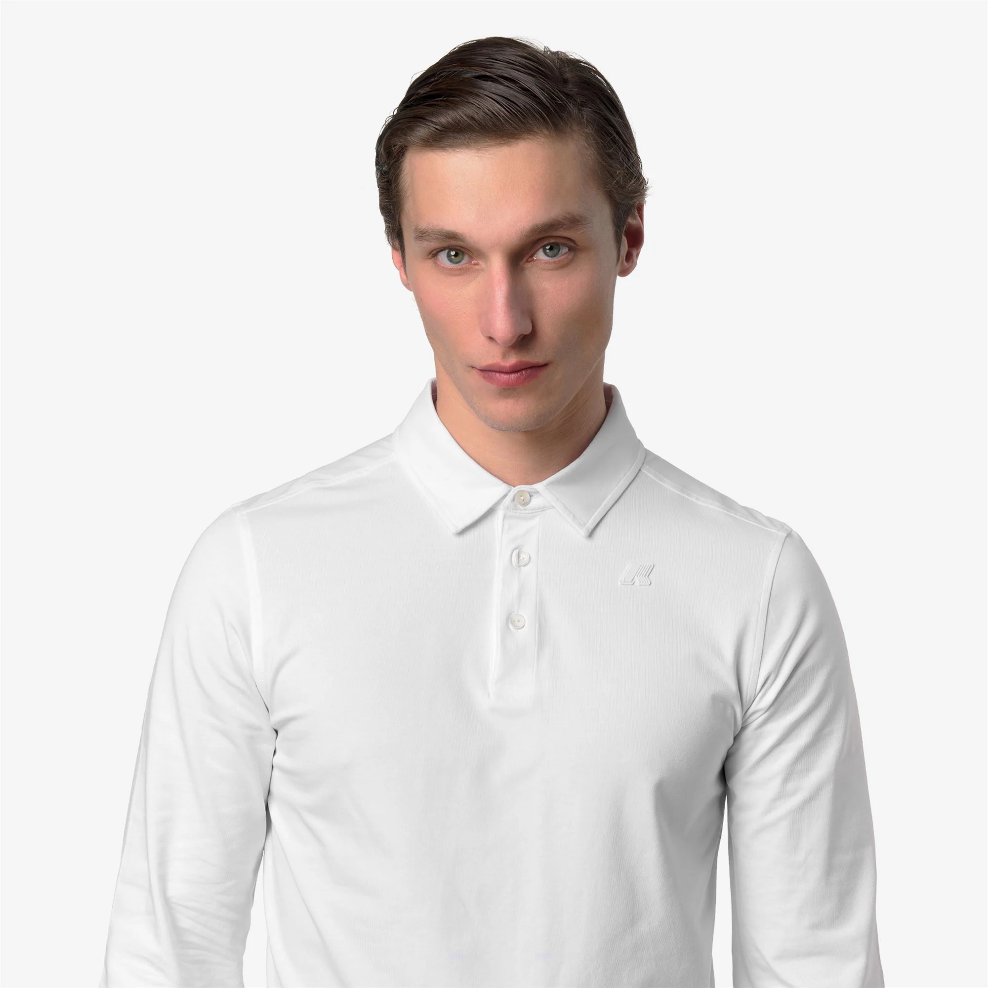TIBOR LT STRETCH JERSEY SLIM - Polo Shirts - Polo - Man - WHITE - Image 2