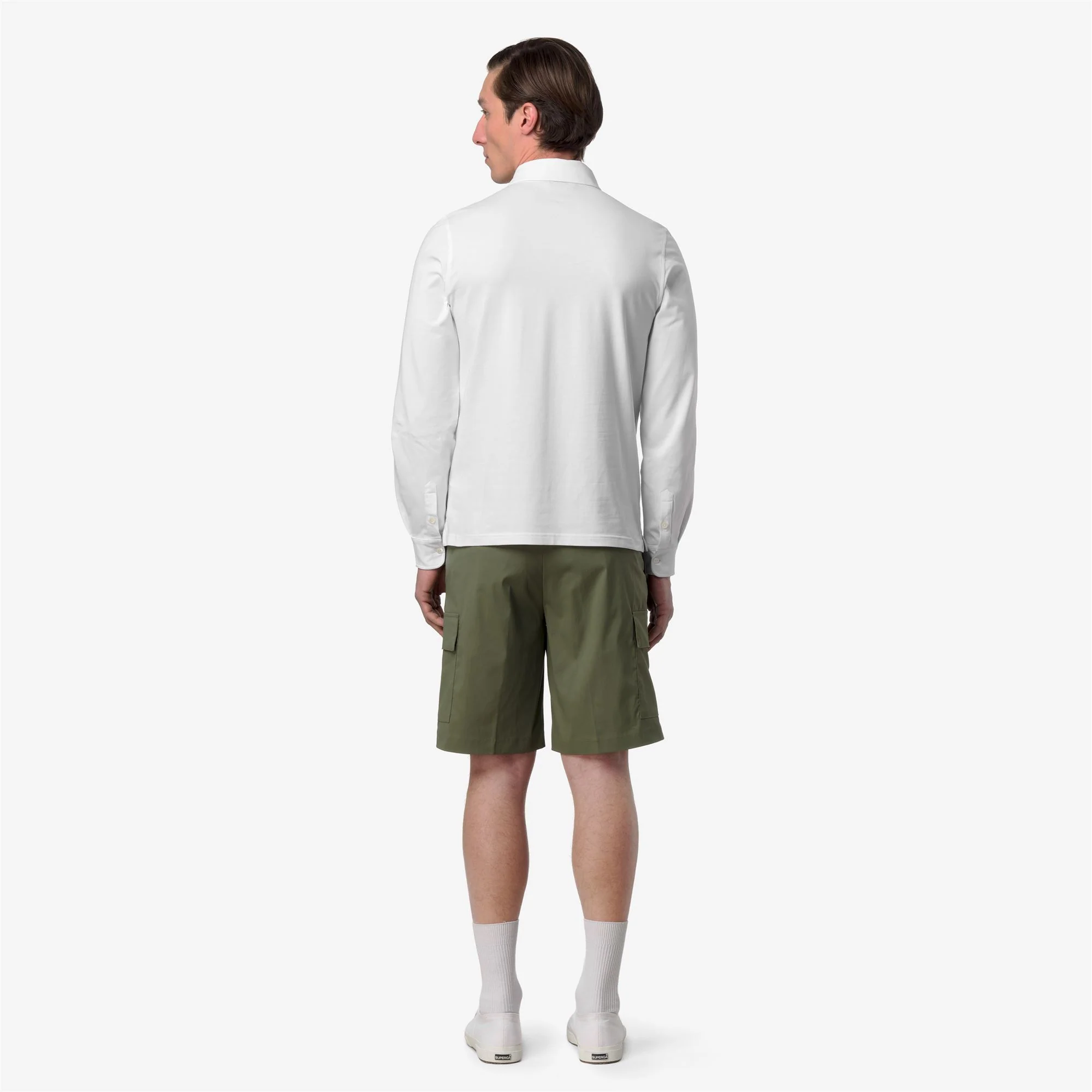 TIBOR LT STRETCH JERSEY SLIM - Polo Shirts - Polo - Man - WHITE - Image 5