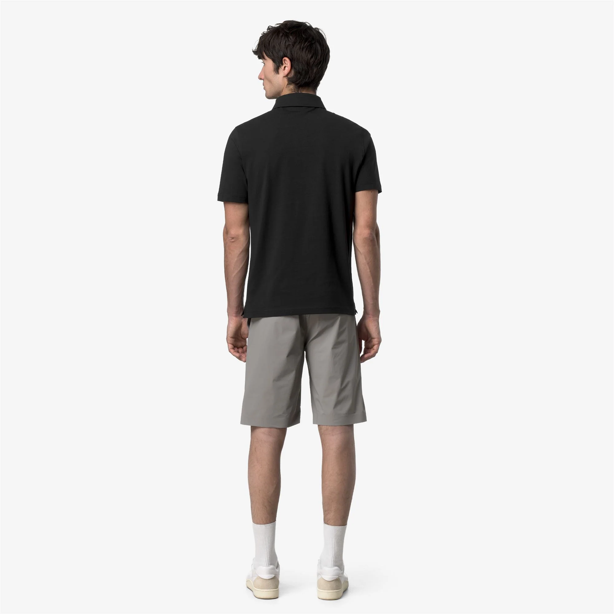 VANOINE LIGHT STRETCH JERSEY - Polo Shirts - Polo - Man - BLACK PURE - Image 5
