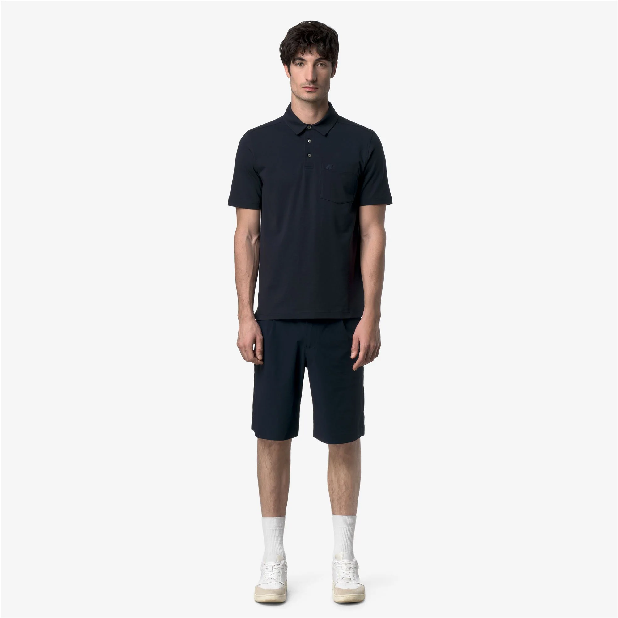 VANOINE LIGHT STRETCH JERSEY - Polo Shirts - Polo - Man - BLUE DEPTH - Image 3