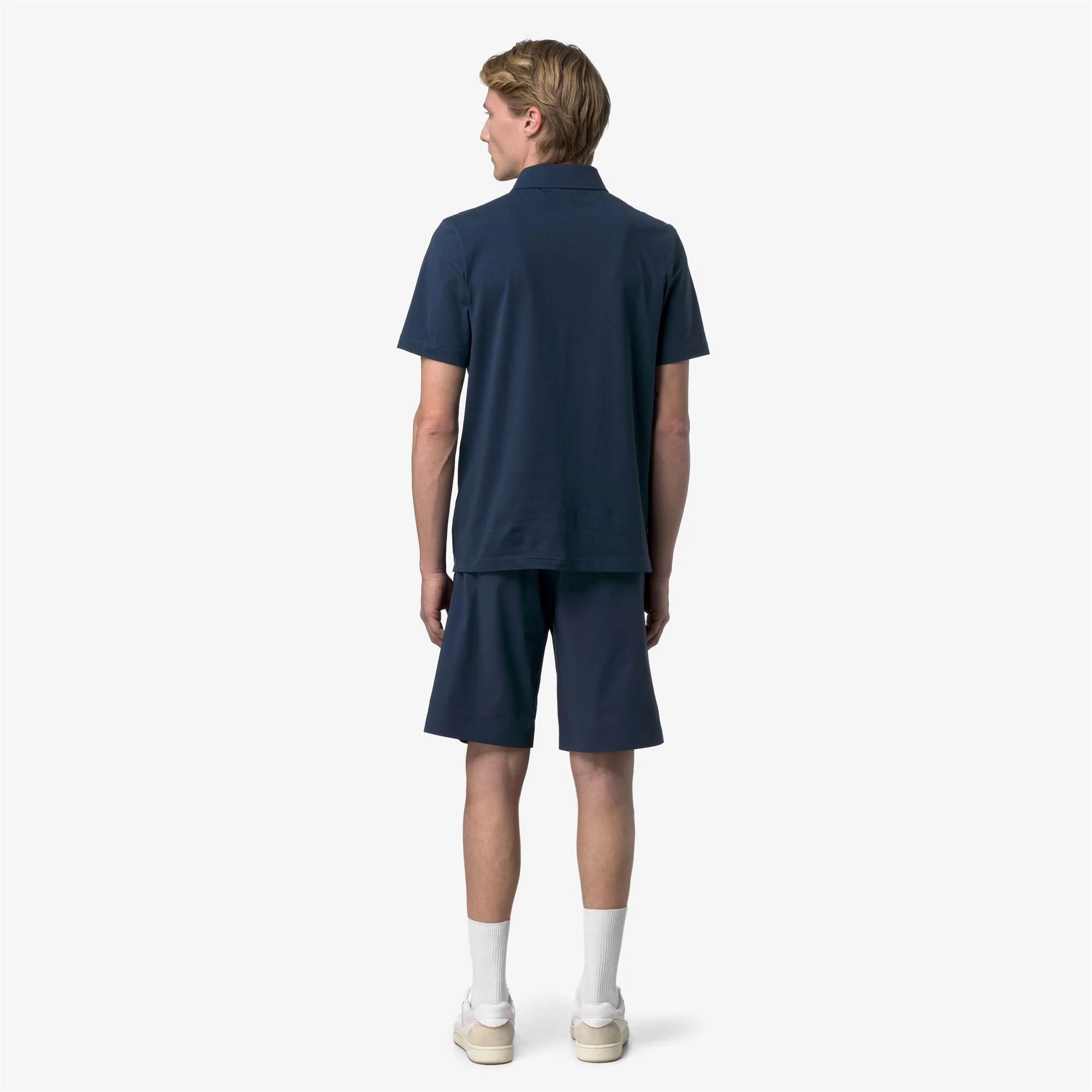 VANOINE LIGHT STRETCH JERSEY - Polo Shirts - Polo - Man - BLUE INSIGNIA - Image 5