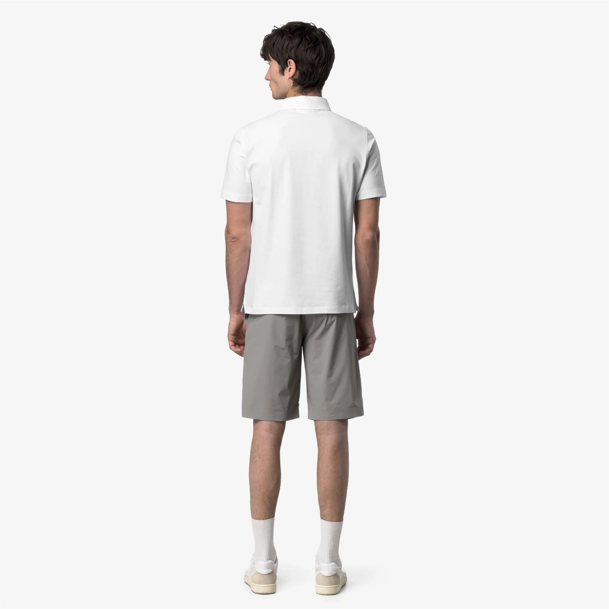 VANOINE LIGHT STRETCH JERSEY - Polo Shirts - Polo - Man - WHITE - Image 5