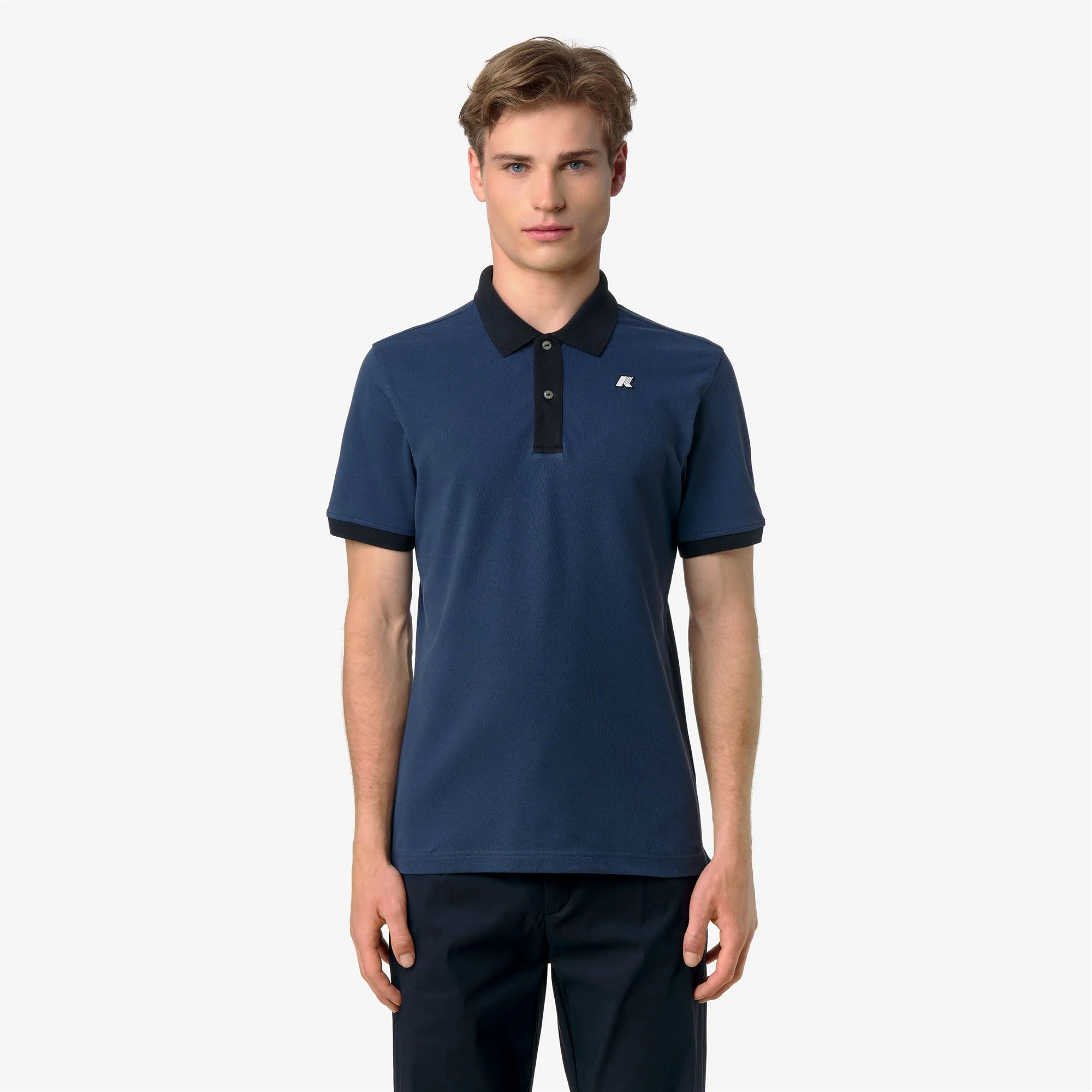 VIC-VORMIR PIQUE - Polo Shirts - Polo - Man - BLUE INSIGNIA-BLUE DEPTH - Image 3