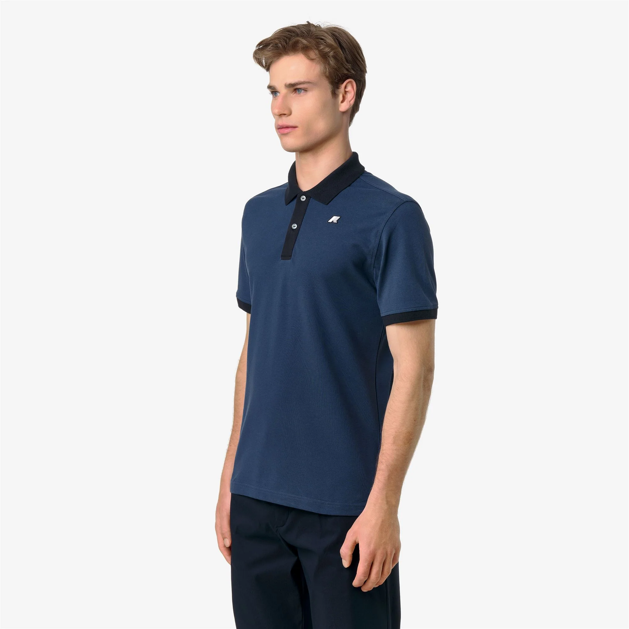 VIC-VORMIR PIQUE - Polo Shirts - Polo - Man - BLUE INSIGNIA-BLUE DEPTH - Image 4