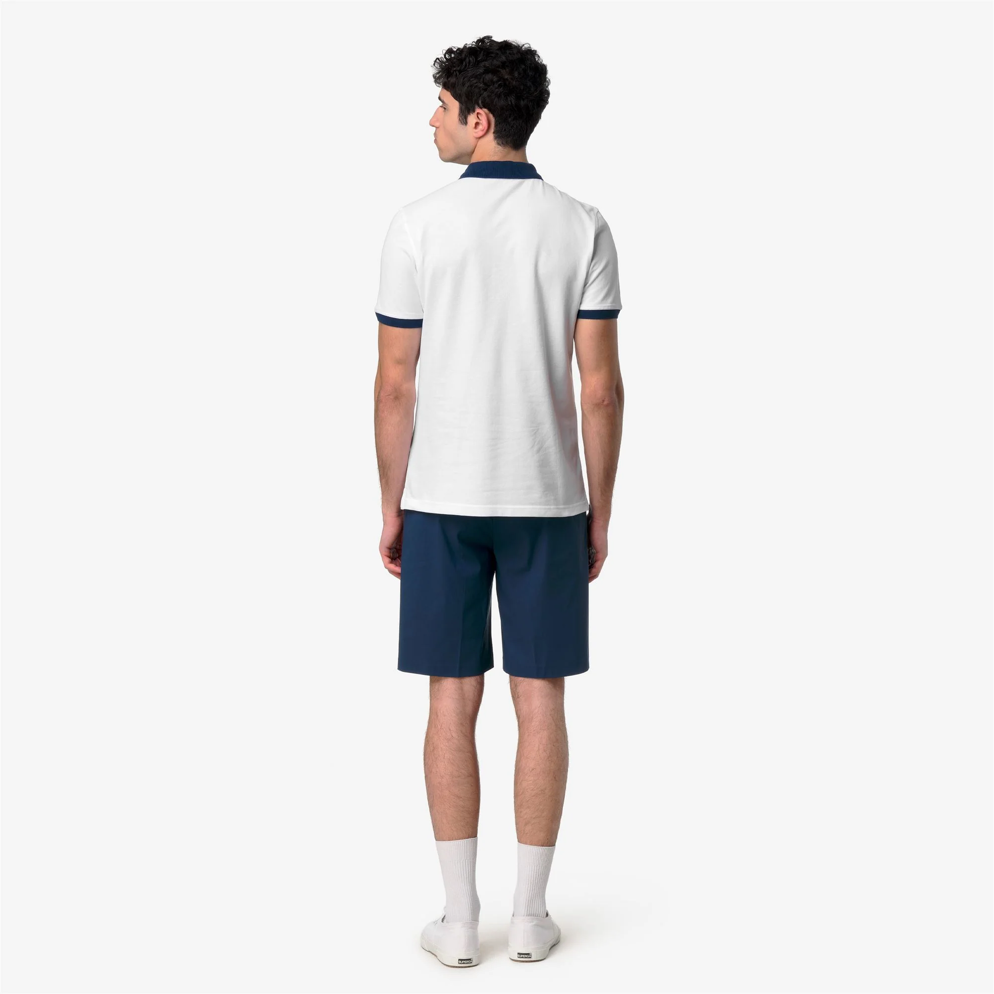 VIC-VORMIR PIQUE - Polo Shirts - Polo - Man - WHITE-BLUE INSIGNIA - Image 5