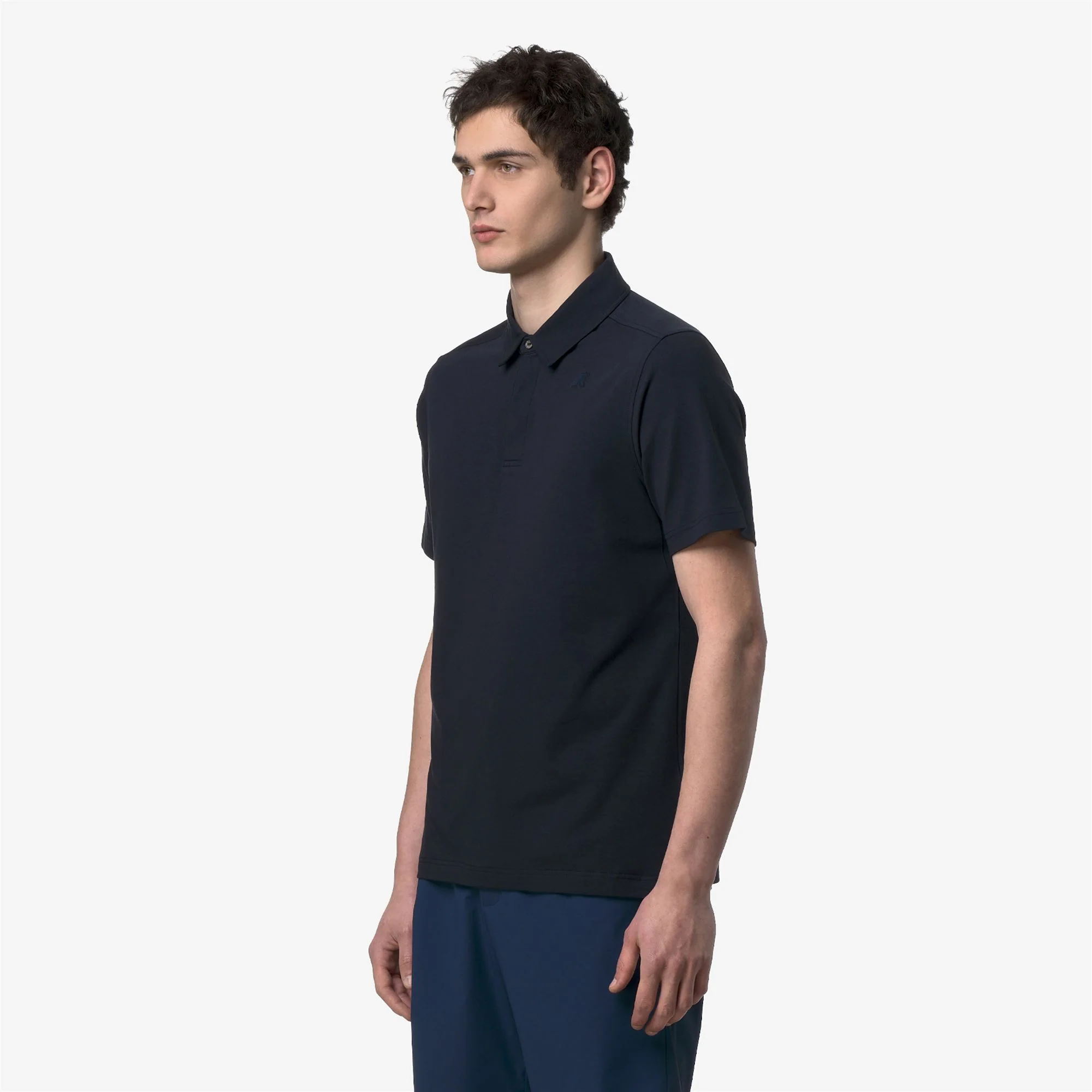 VIGGO LT STRETCH JERSEY SLIM - Polo Shirts - Polo - Man - BLUE DEPTH - Image 4