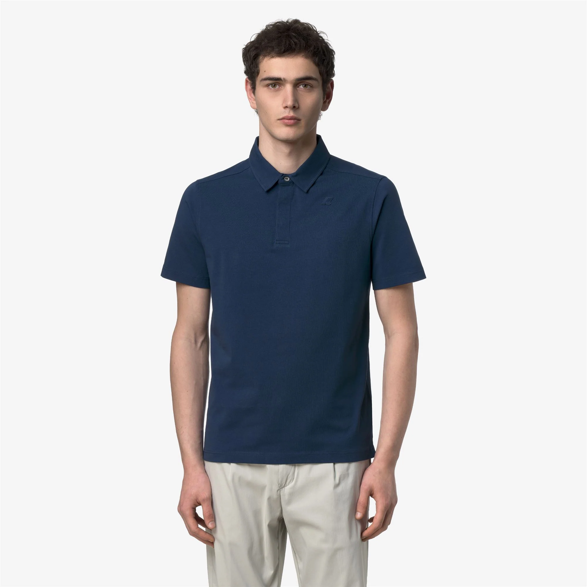 VIGGO LT STRETCH JERSEY SLIM - Polo Shirts - Polo - Man - BLUE INSIGNIA - Image 3