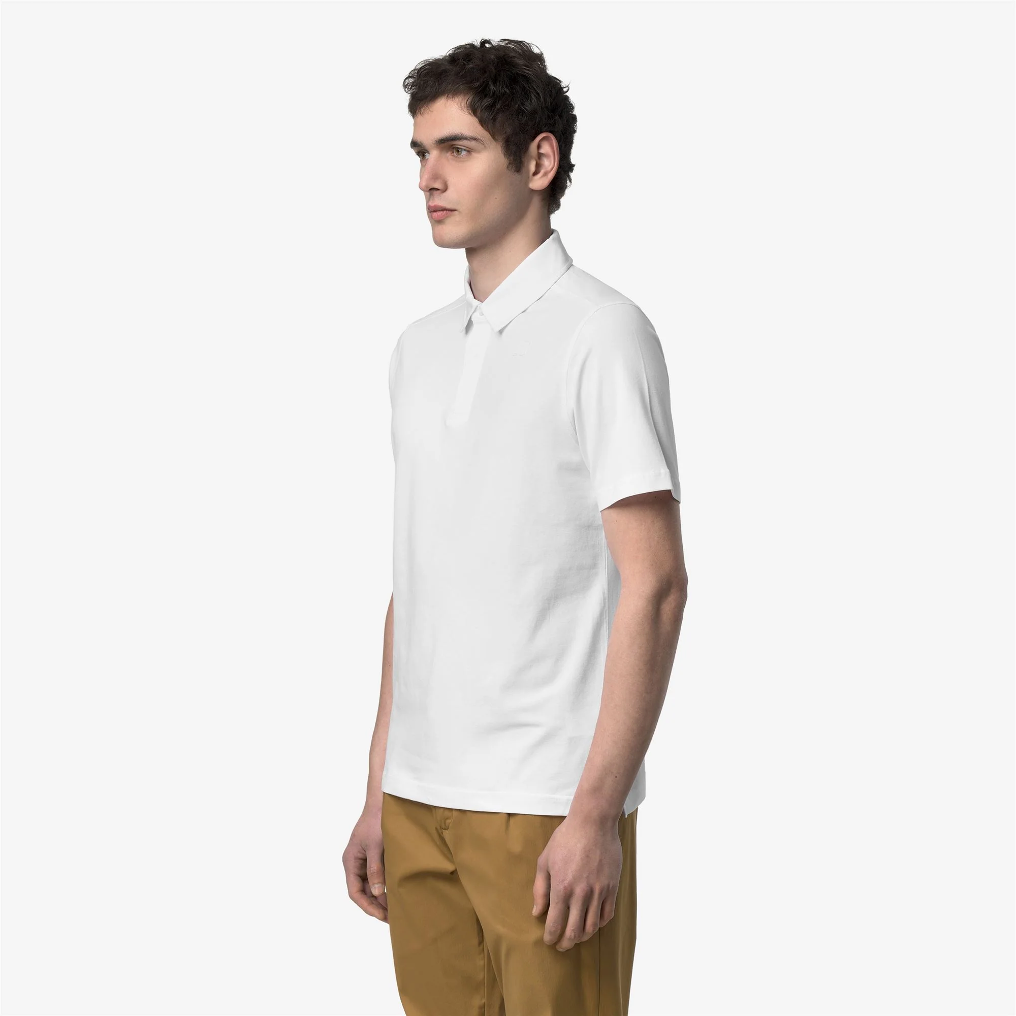 VIGGO LT STRETCH JERSEY SLIM - Polo Shirts - Polo - Man - WHITE - Image 4