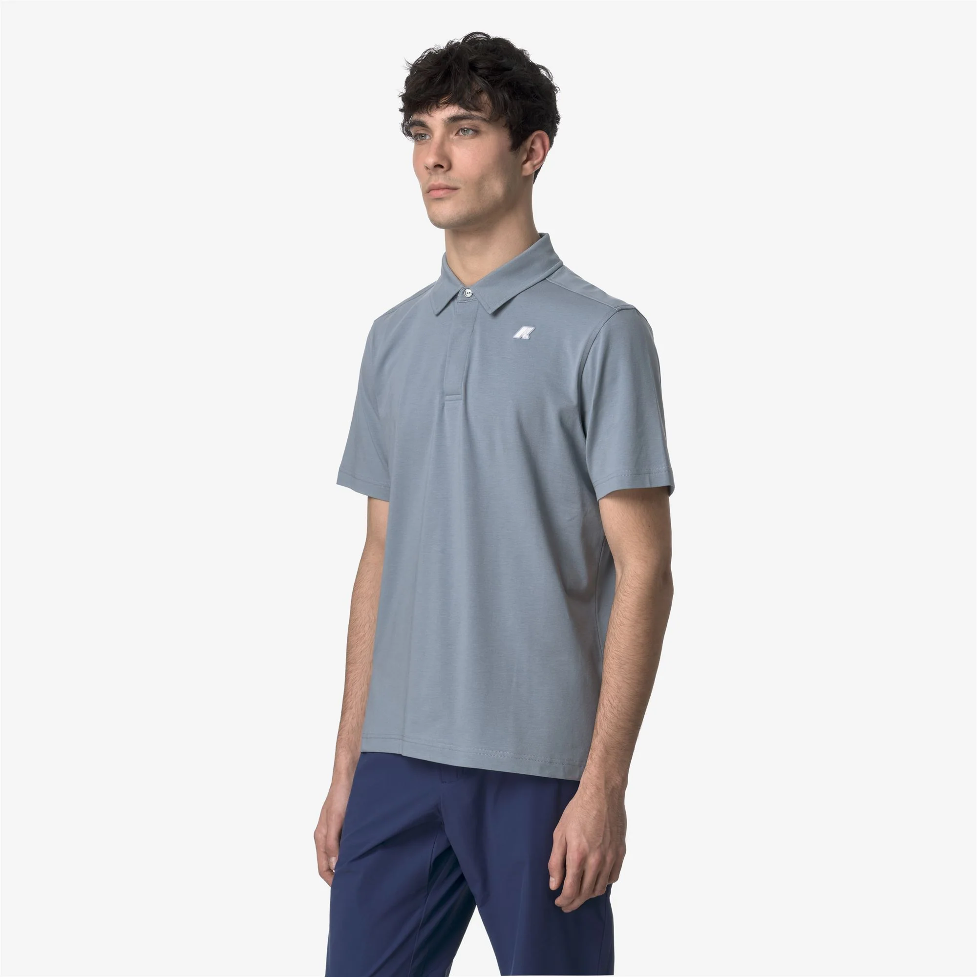 VINCELLE LIGHT STRETCH JERSEY - Polo Shirts - Polo - Man - GREY MD - Image 4