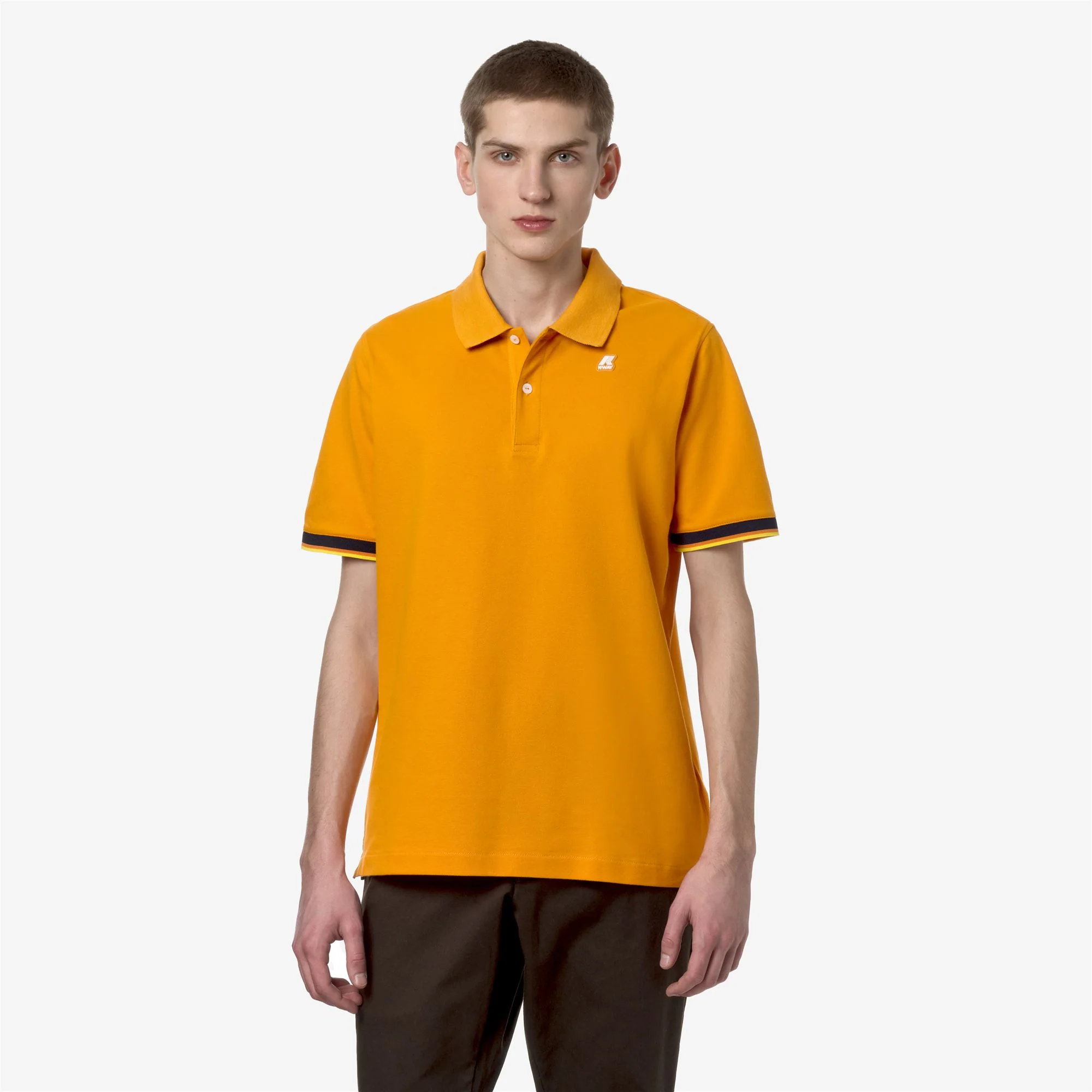 VINCENT - Polo Shirts - Polo - Man - ORANGE MD - Image 3