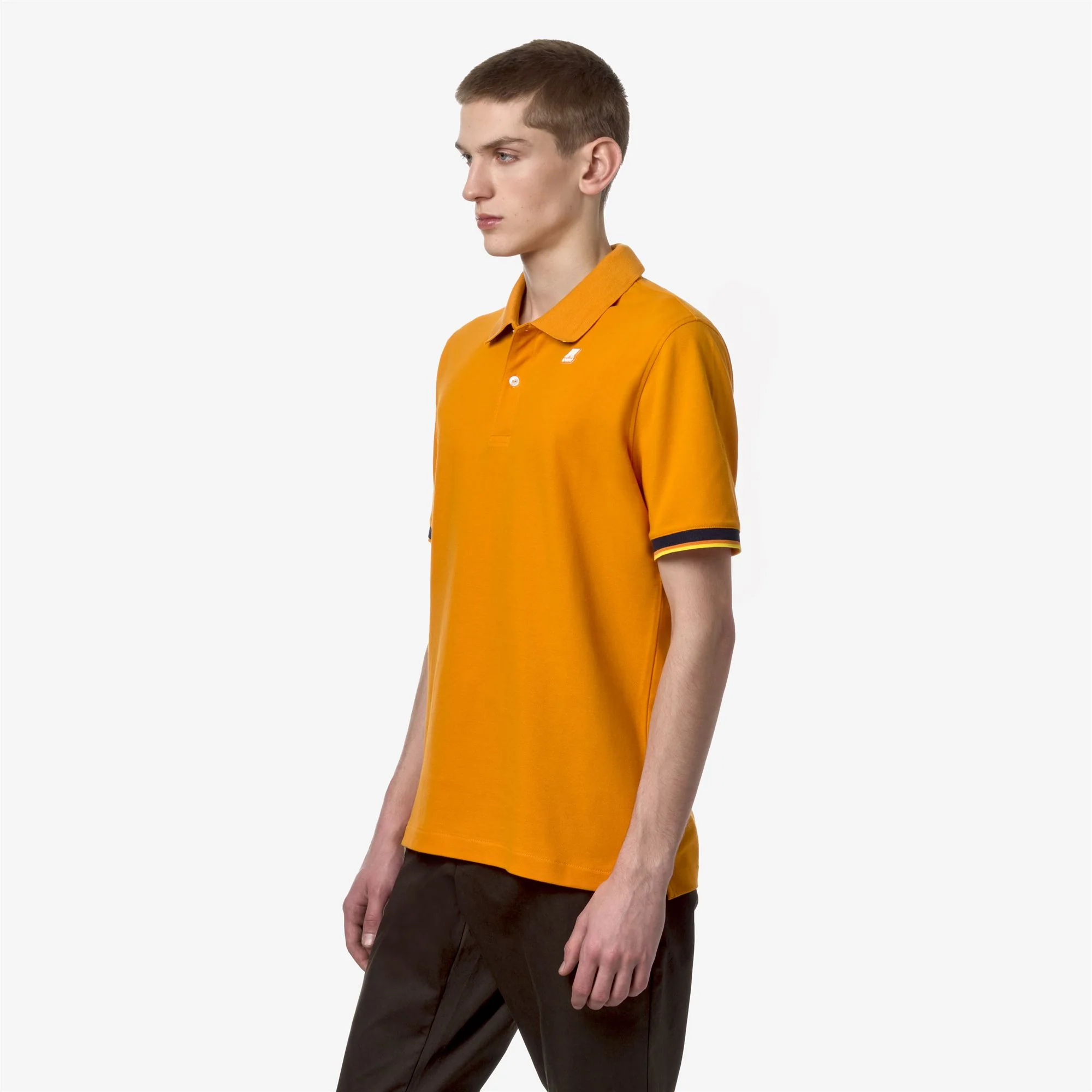 VINCENT - Polo Shirts - Polo - Man - ORANGE MD - Image 4